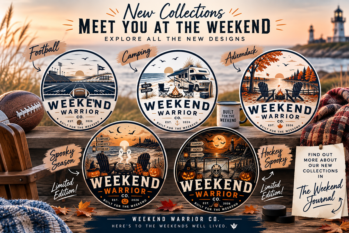 One Brand. Five ways to spend your weekend.  Issue No. 4