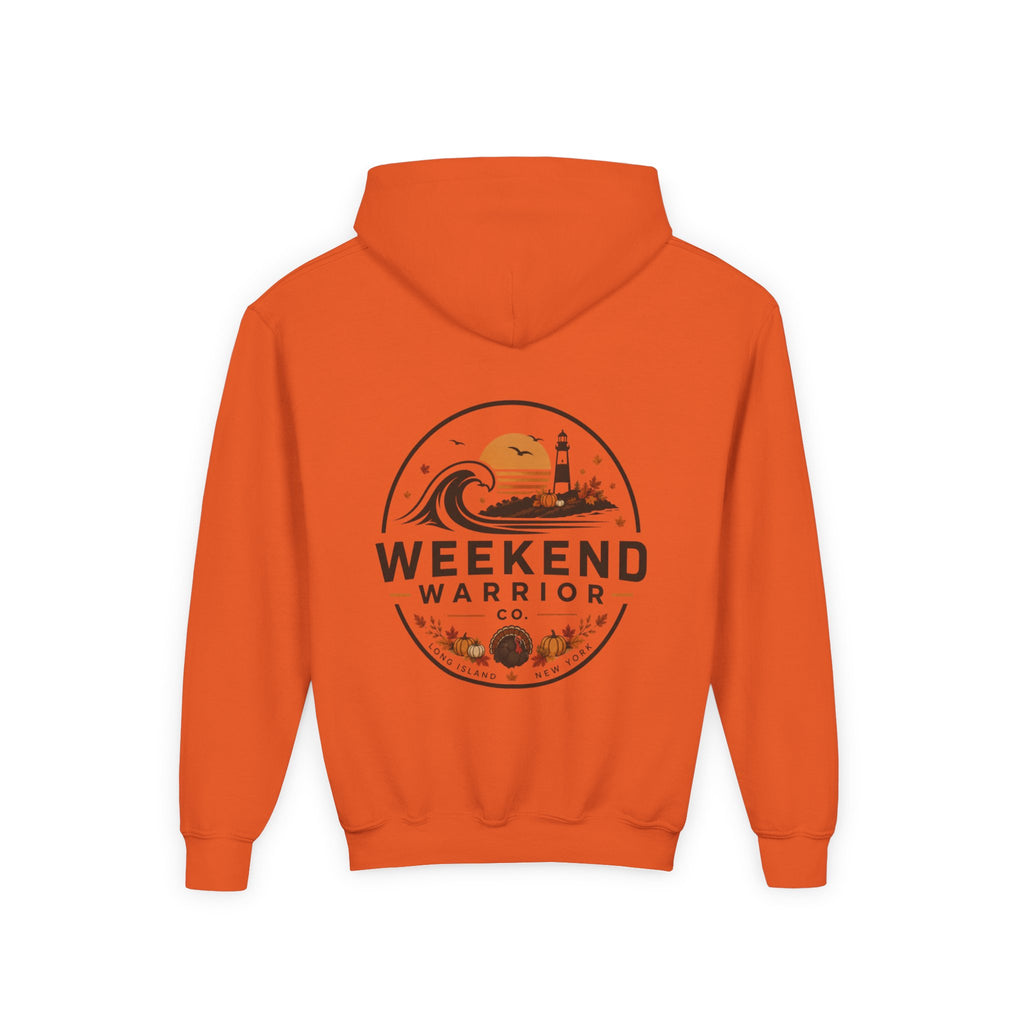 LIMITED EDITION Weekend Warrior Youth Hoodie — Thanksgiving Graphic