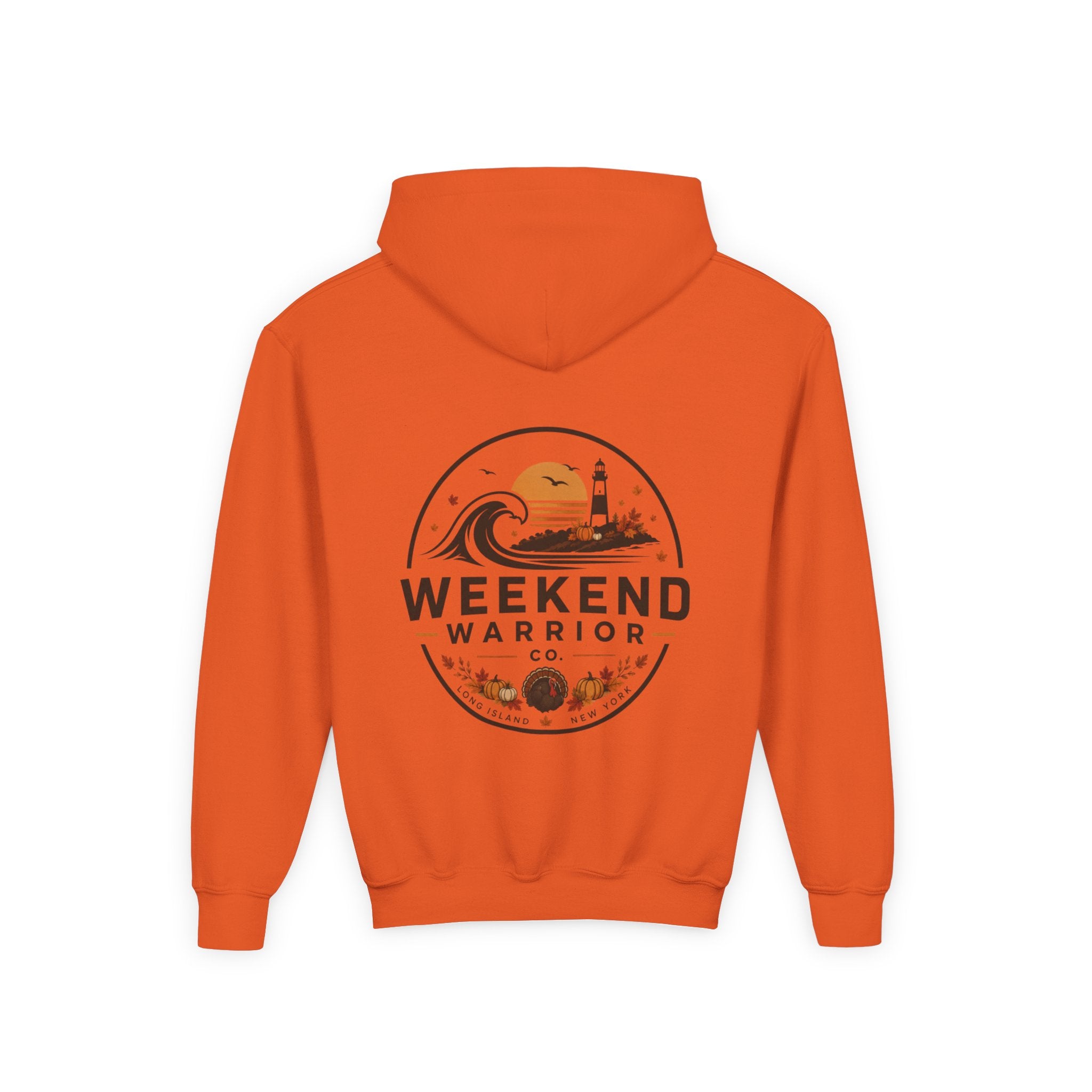 LIMITED EDITION Weekend Warrior Youth Hoodie — Thanksgiving Graphic