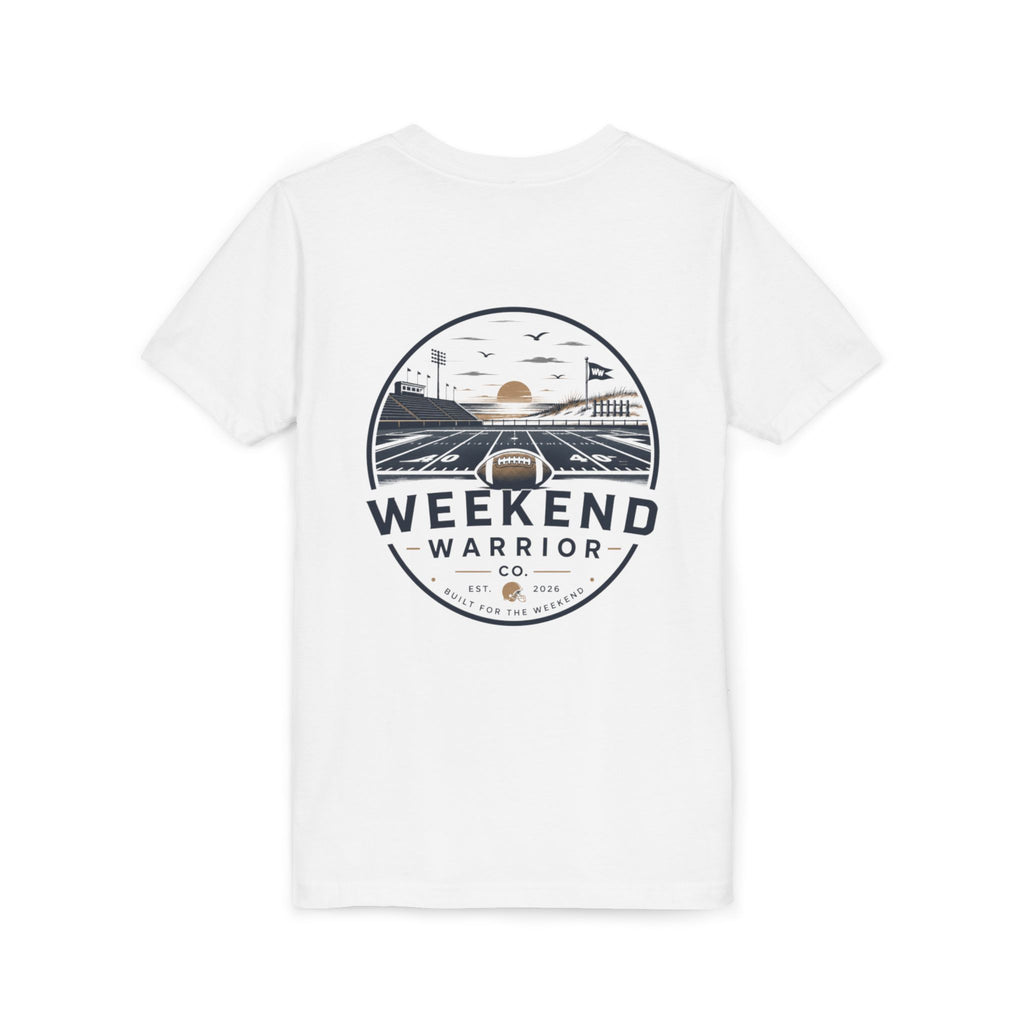 Weekend Warrior Youth Tee — Coastal Football Shirt
