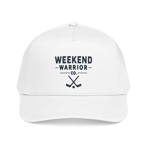 Weekend Warrior Co. Baseball Cap — Casual Two-Tone Hockey Hat