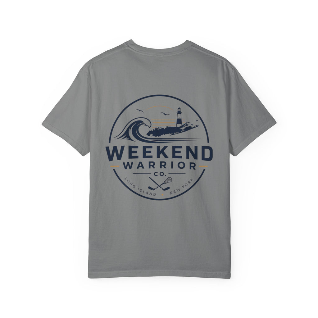 Weekend Warrior T-Shirt — Coastal Lighthouse Graphic