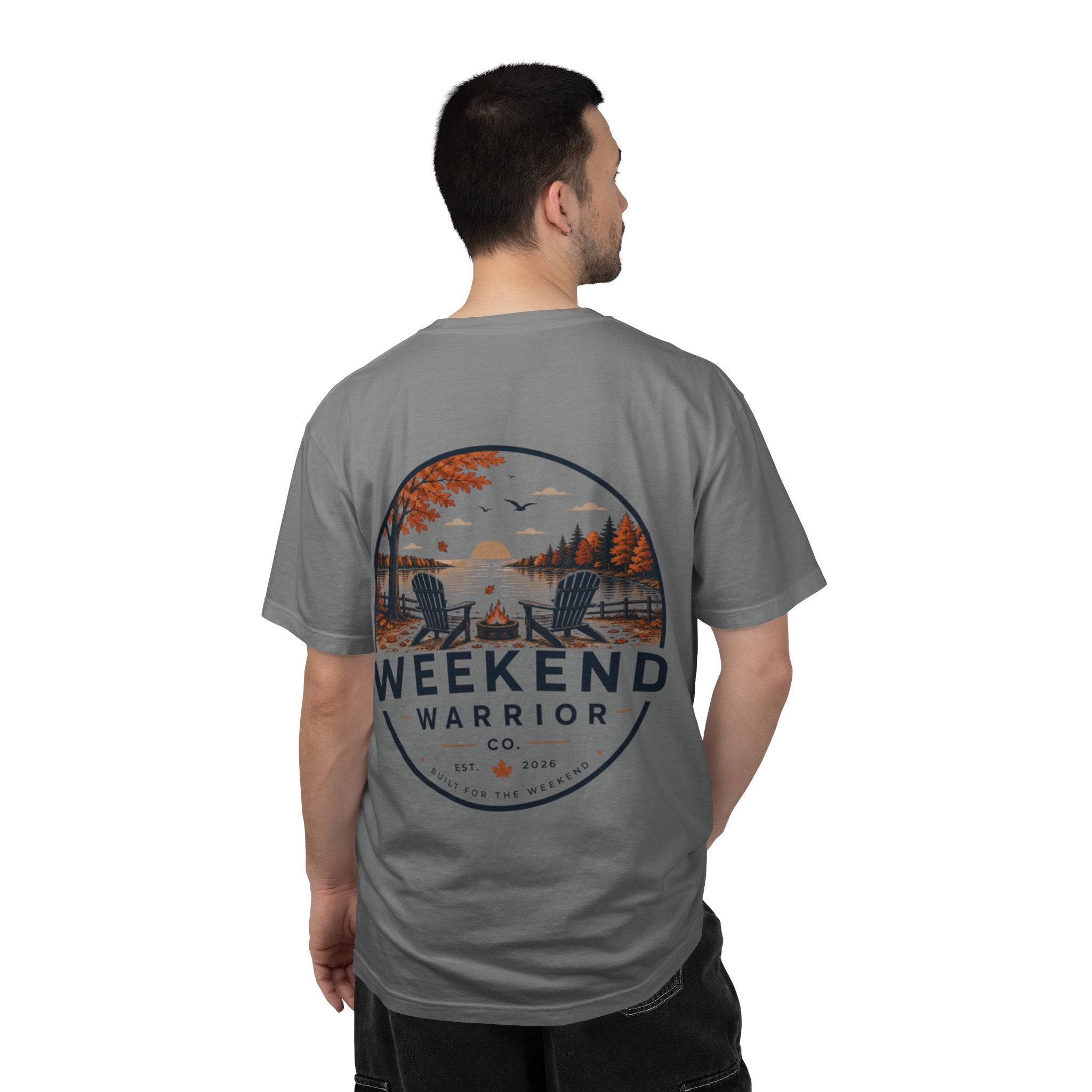 Weekend Warrior T-Shirt — Coastal Fall Graphic