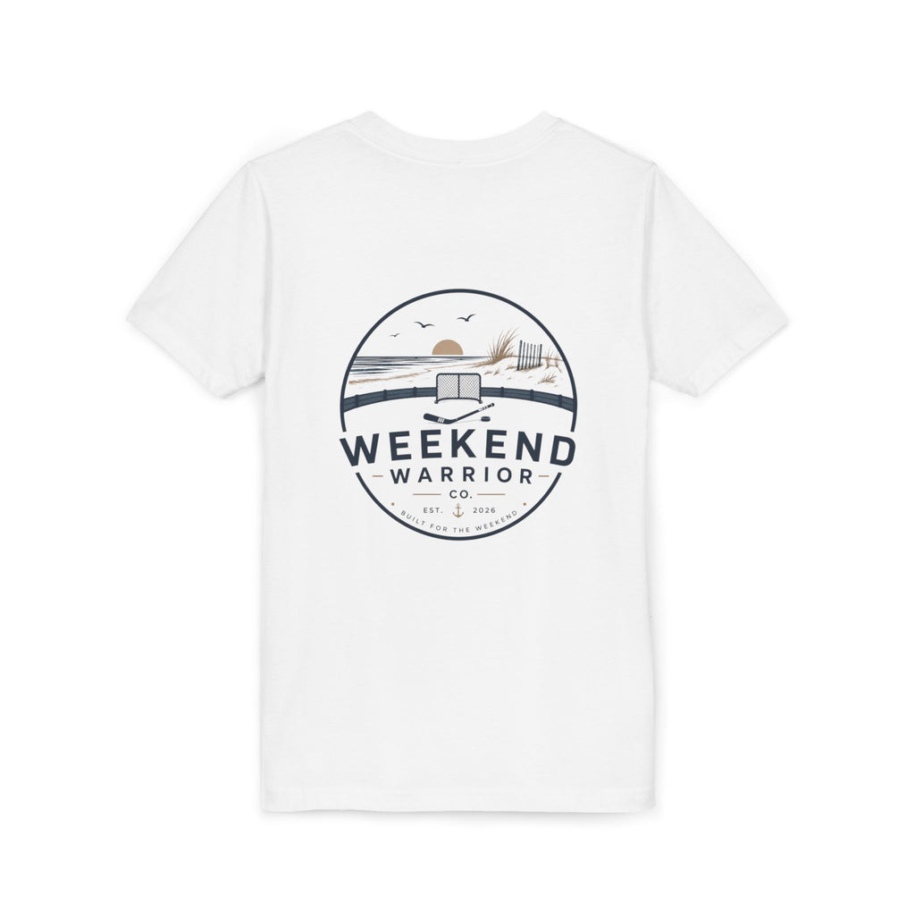 Weekend Warrior Youth Tee — Coastal Hockey Graphic Shirt
