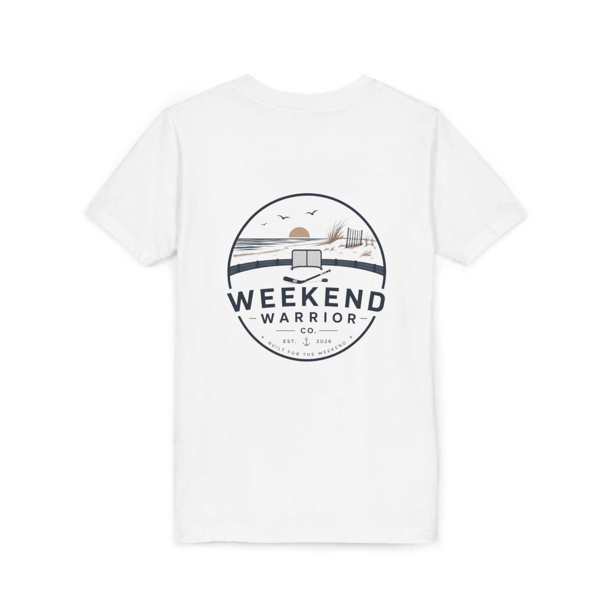 Weekend Warrior Youth Tee — Coastal Hockey Graphic Shirt