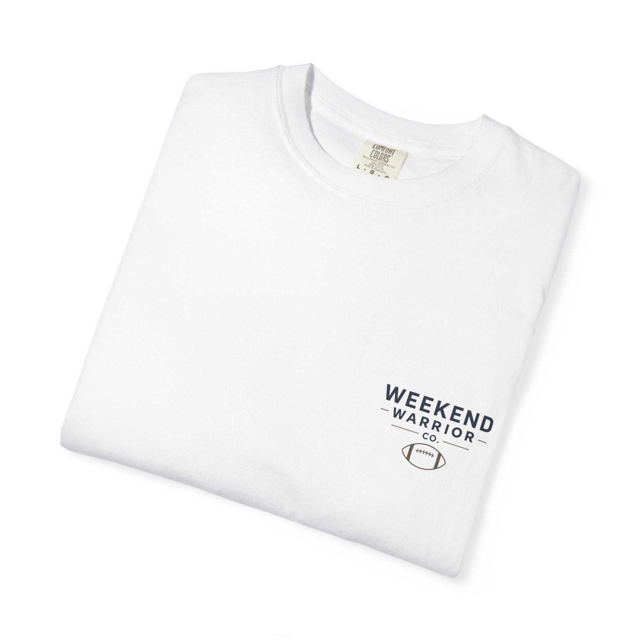Weekend Warrior T-Shirt — Coastal Football Graphic