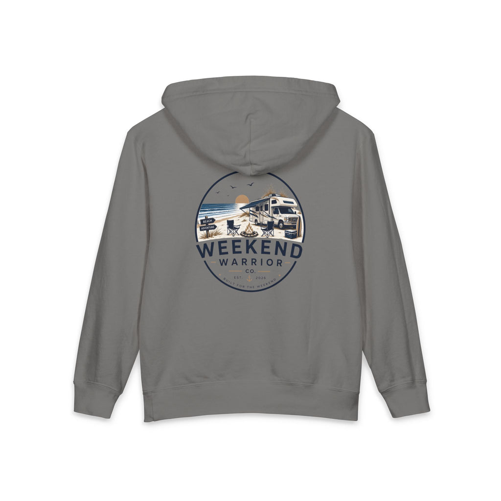 Weekend Warrior Youth Hoodie — Coastal Camping Sweatshirt