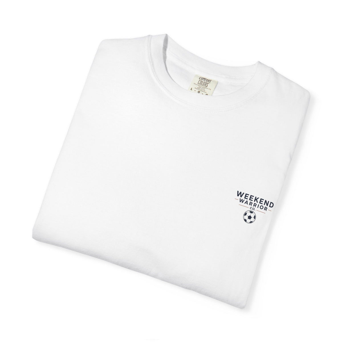 Weekend Warrior T-Shirt — Coastal Soccer Graphic