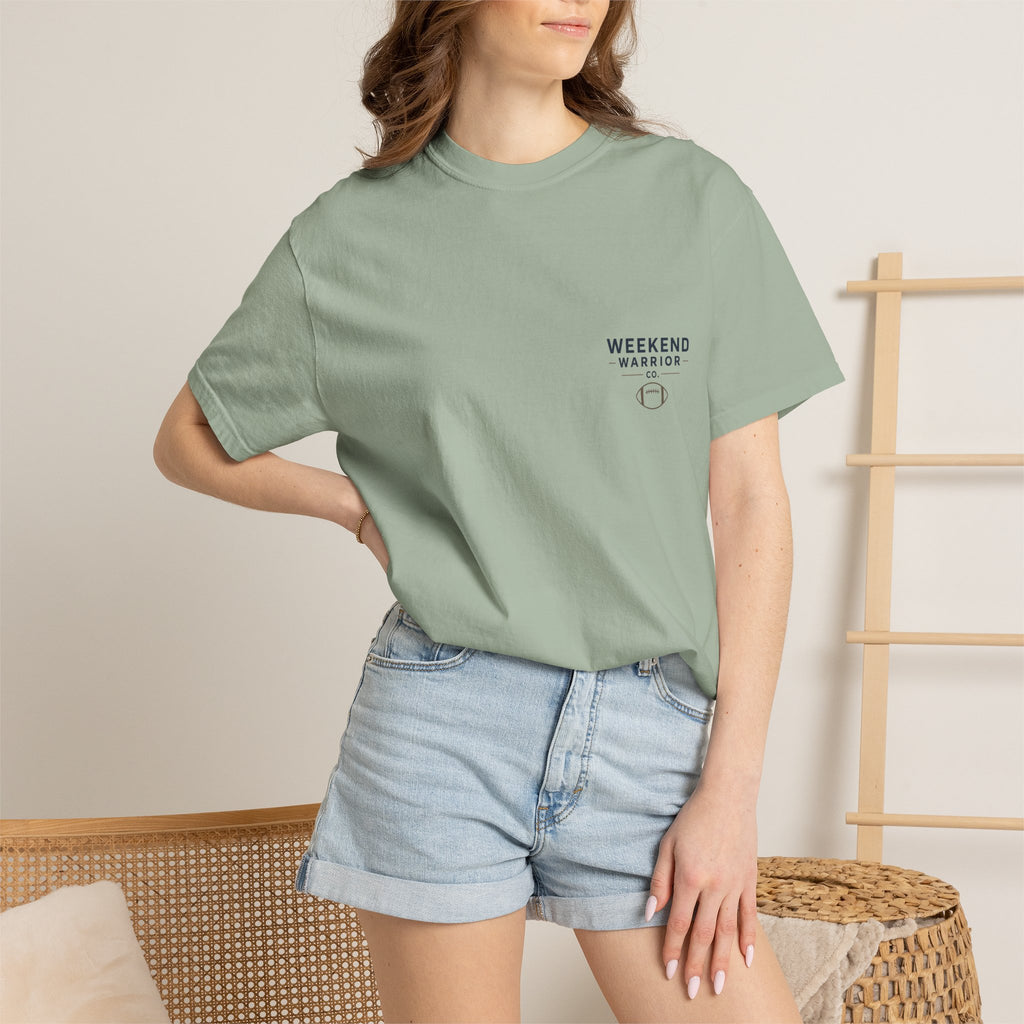 Weekend Warrior T-Shirt — Coastal Football Graphic