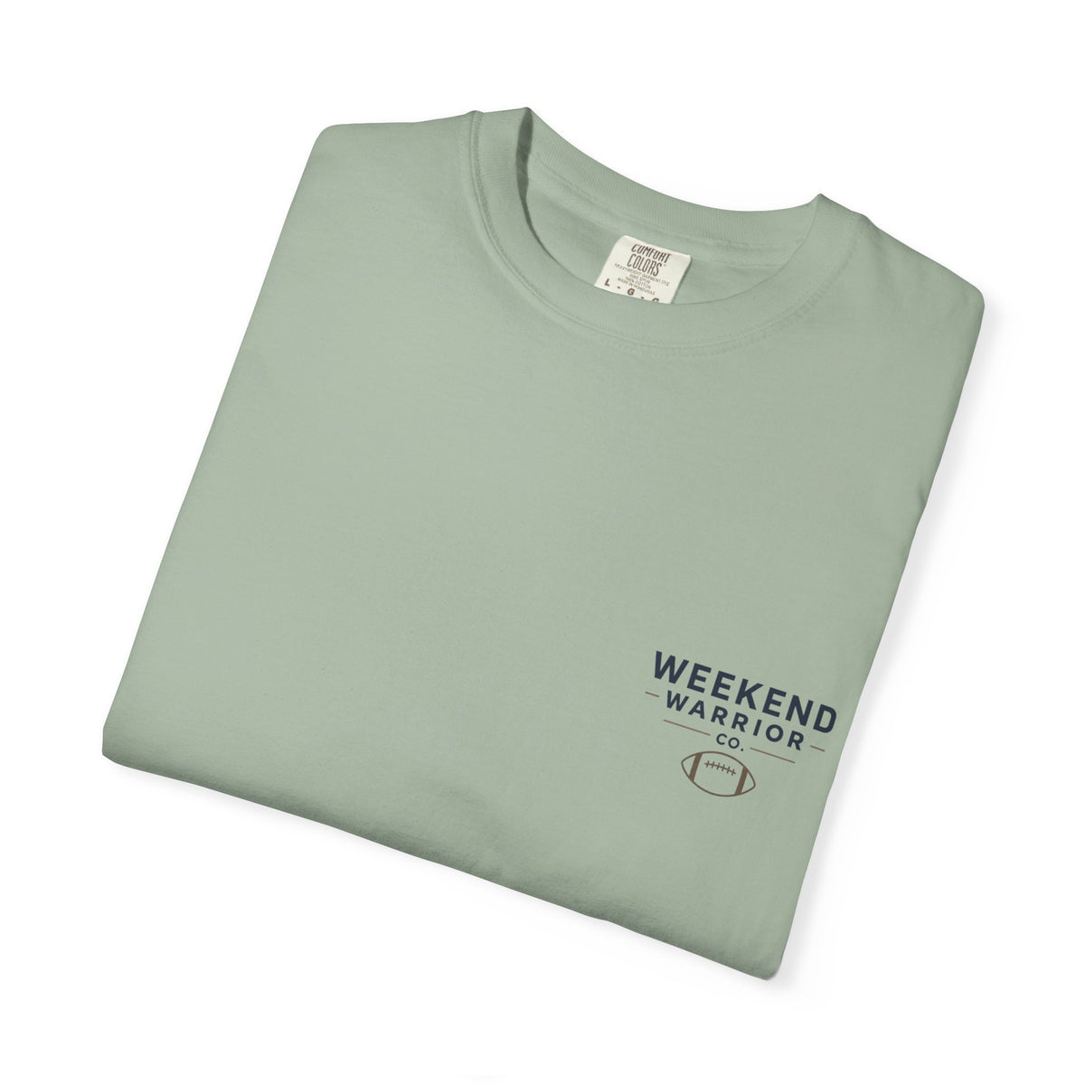 Weekend Warrior T-Shirt — Coastal Football Graphic