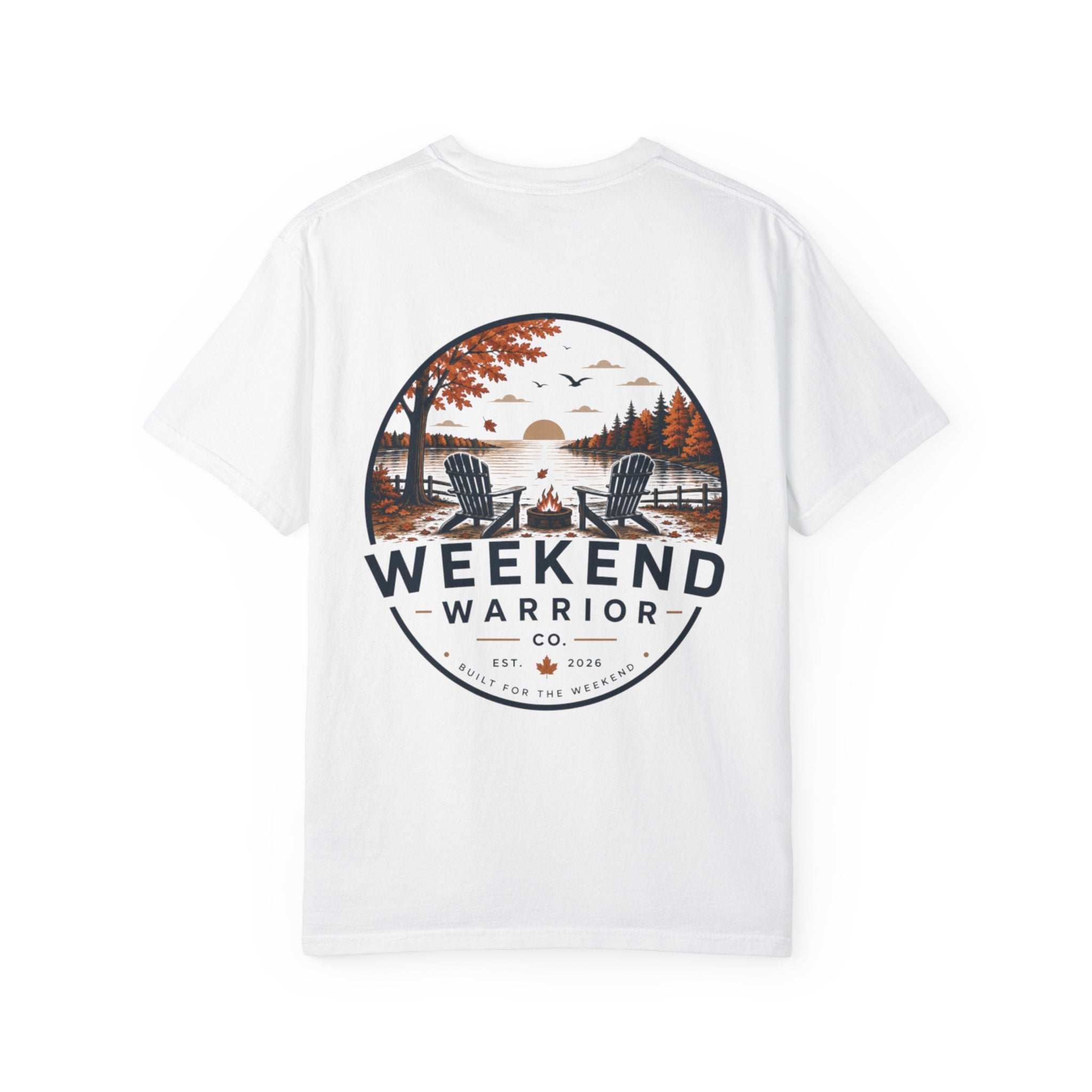 Weekend Warrior T-Shirt — Coastal Fall Graphic