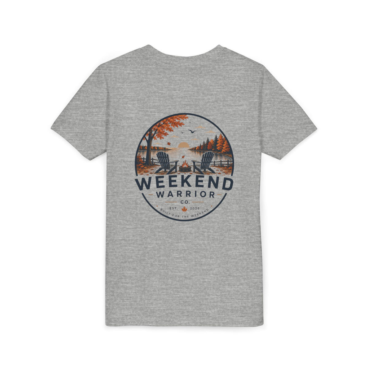 Weekend Warrior Youth Tee — Coastal Fall Shirt