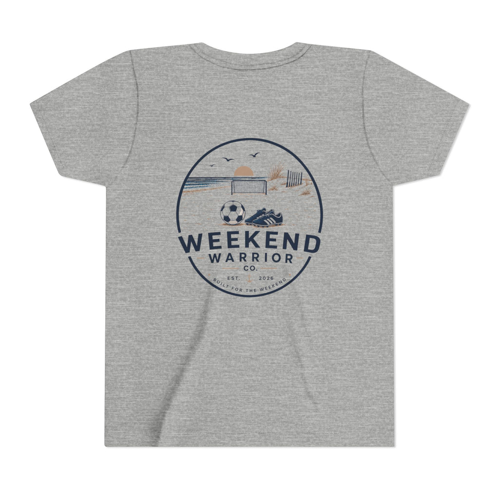 Weekend Warrior Youth Tee — Coastal Soccer Shirt