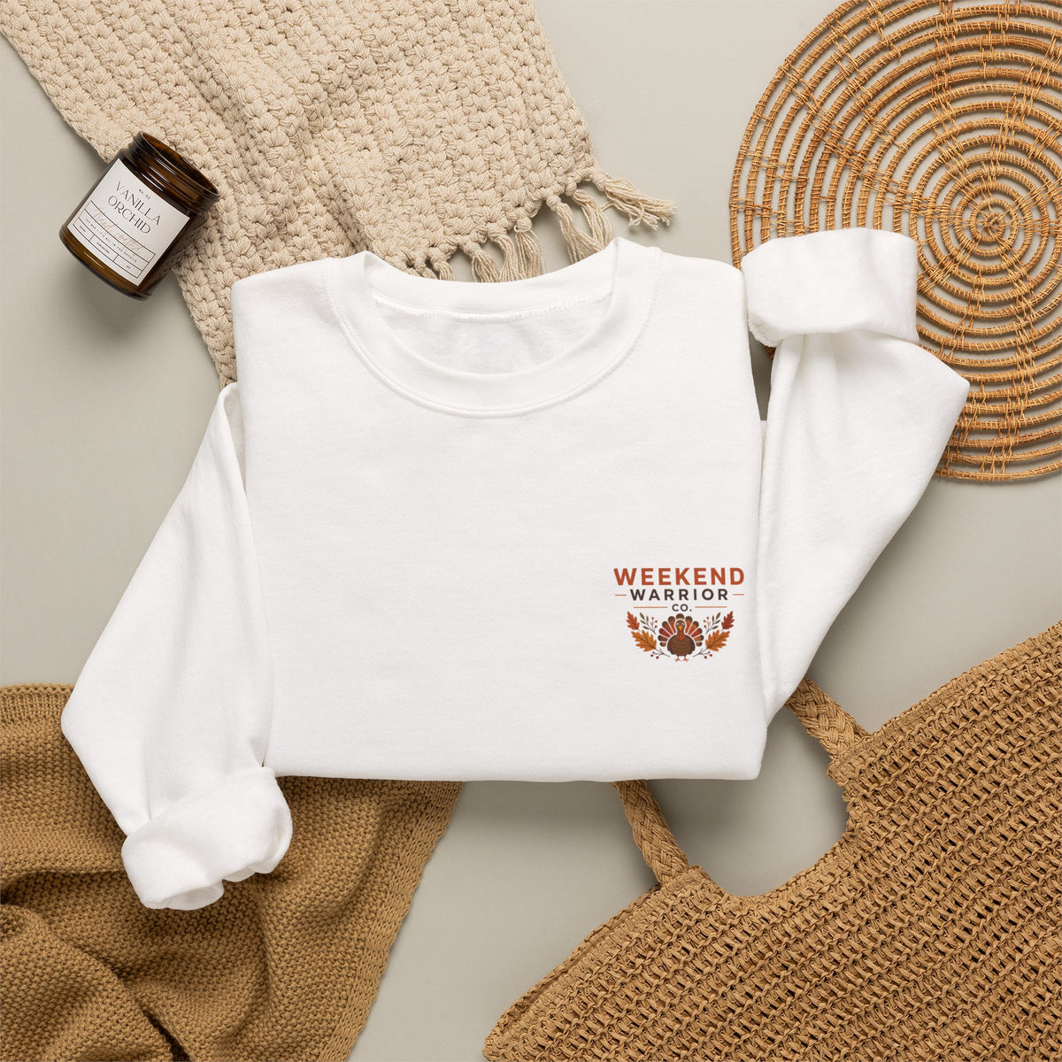 LIMITED EDITION Weekend Warrior Thanksgiving Crewneck Sweatshirt