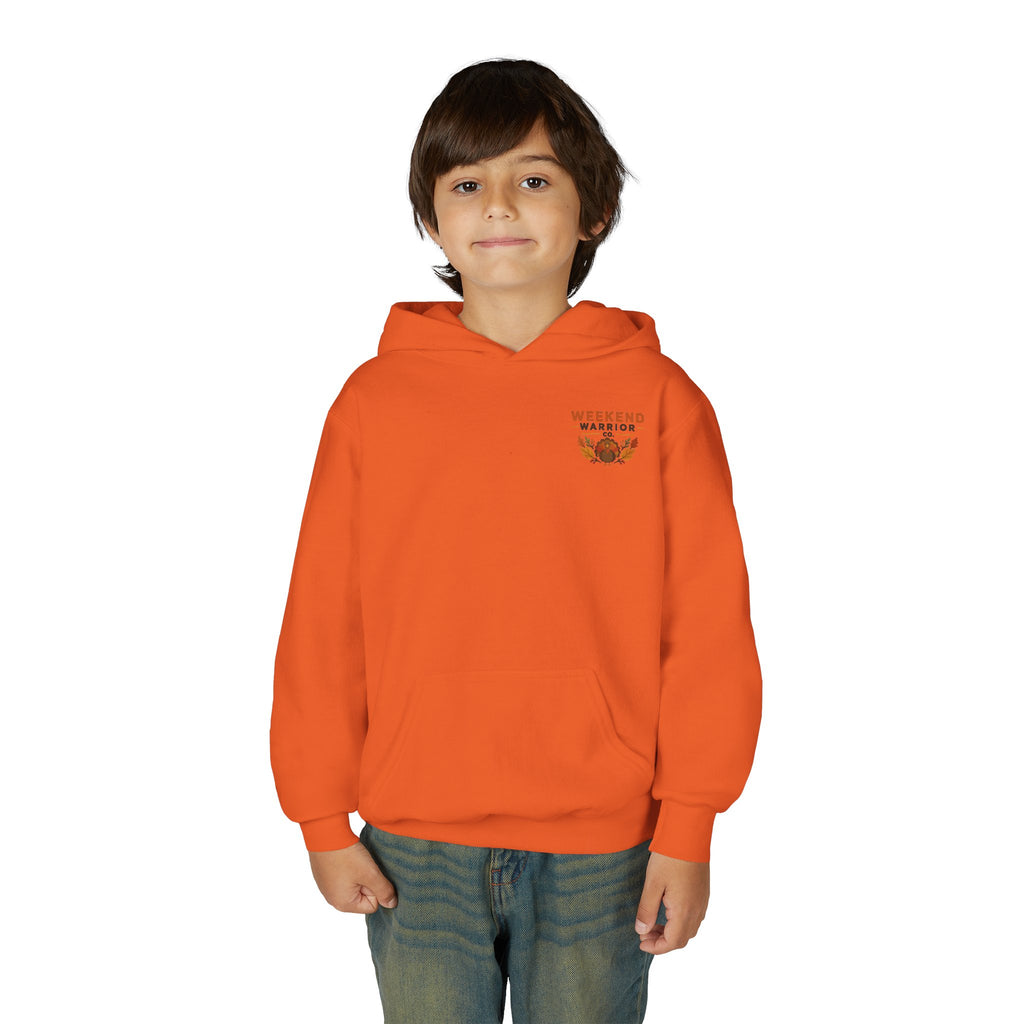 LIMITED EDITION Weekend Warrior Youth Hoodie — Thanksgiving Graphic