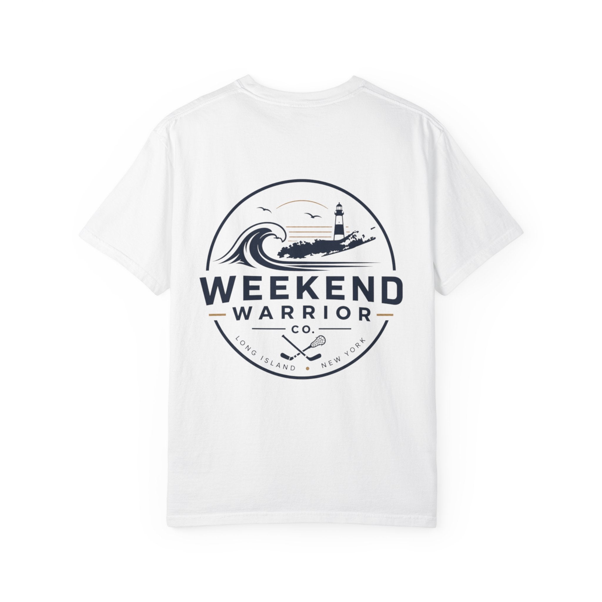 Weekend Warrior T-Shirt — Coastal Lighthouse Graphic