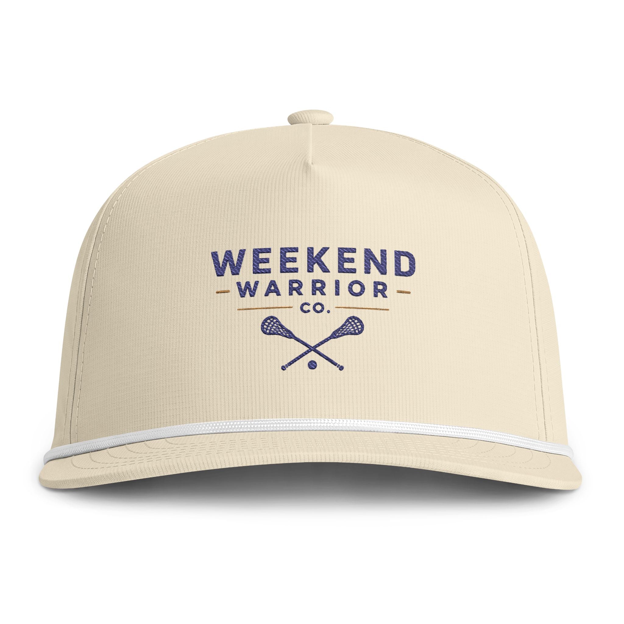 Weekend Warrior Rope Cap — Vintage LAXX Sunwashed Hat