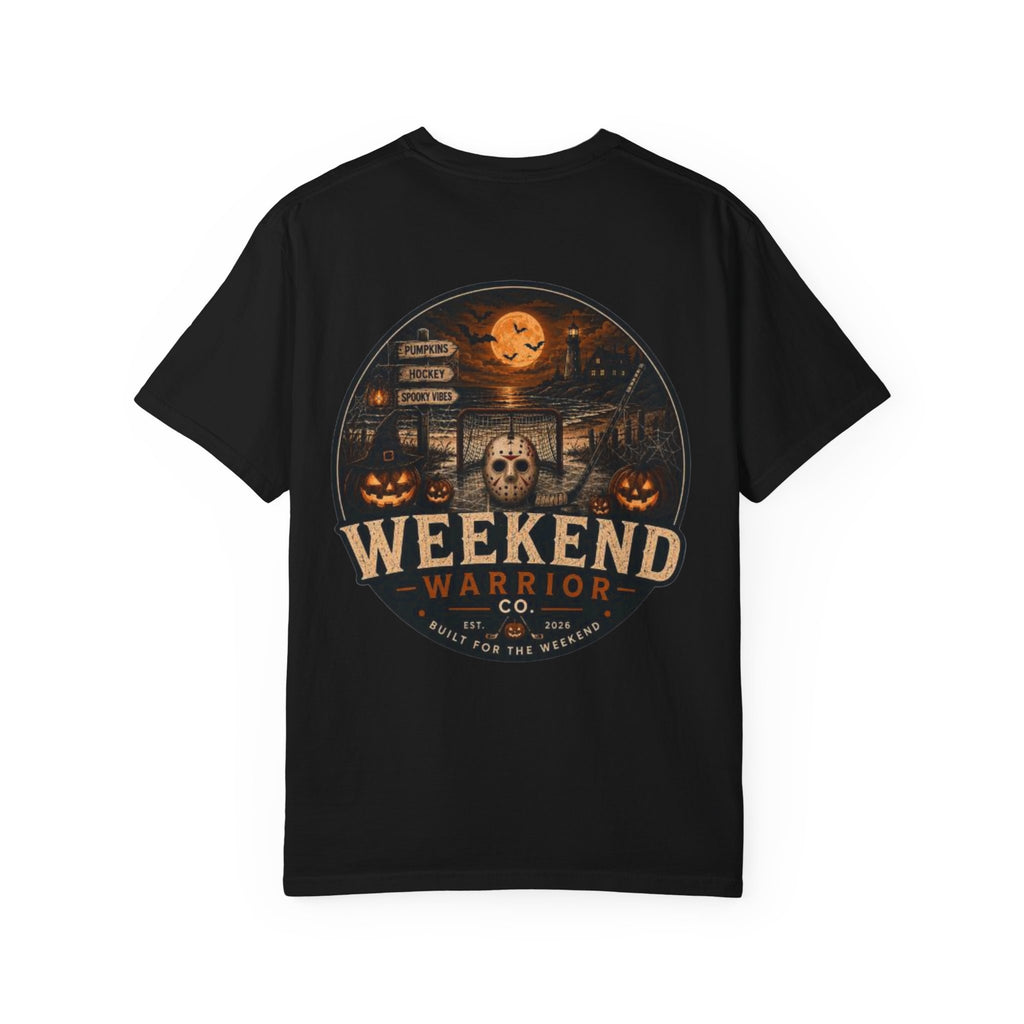 LIMITED EDITION Weekend Warrior Spooky Hockey T-Shirt