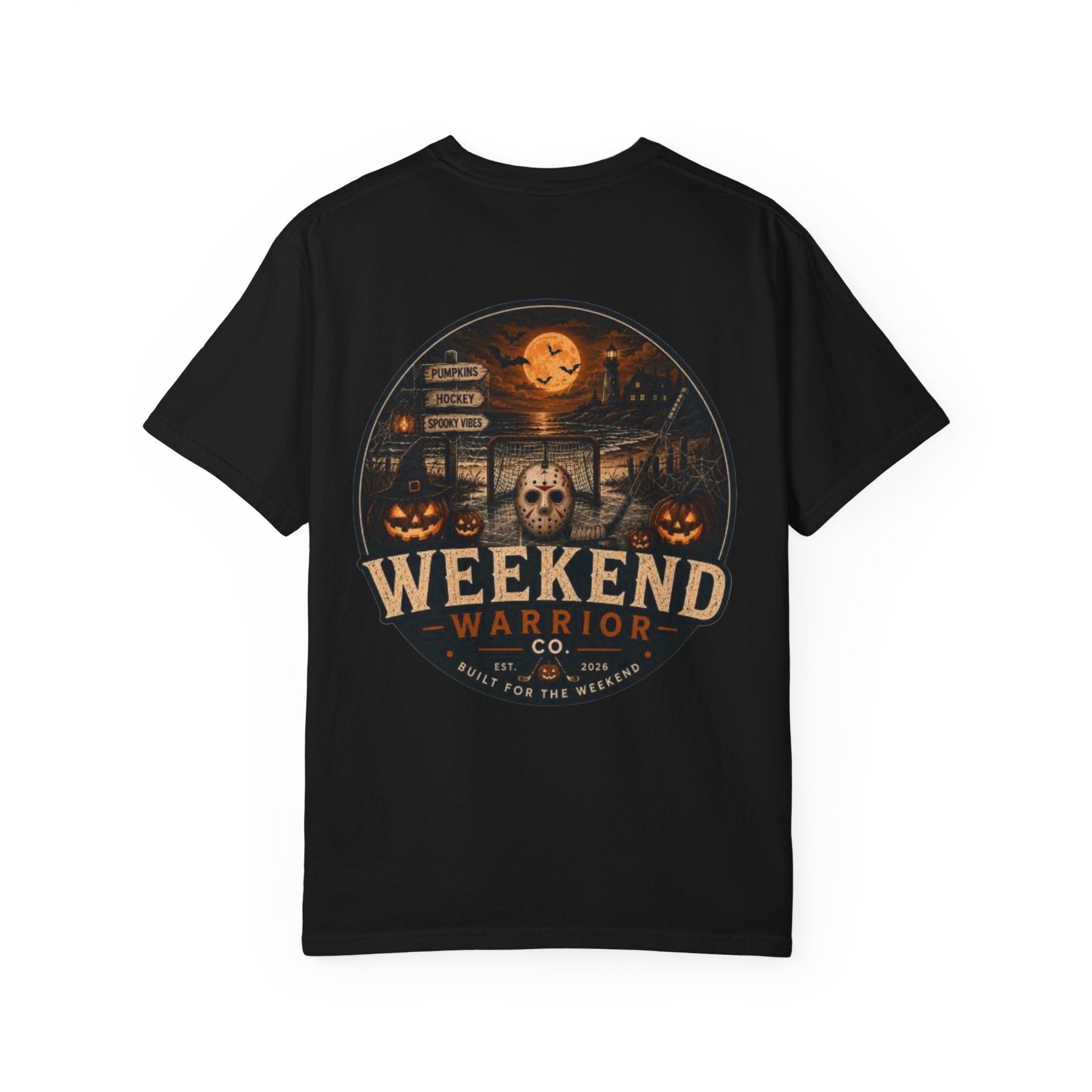 LIMITED EDITION Weekend Warrior Spooky Hockey T-Shirt