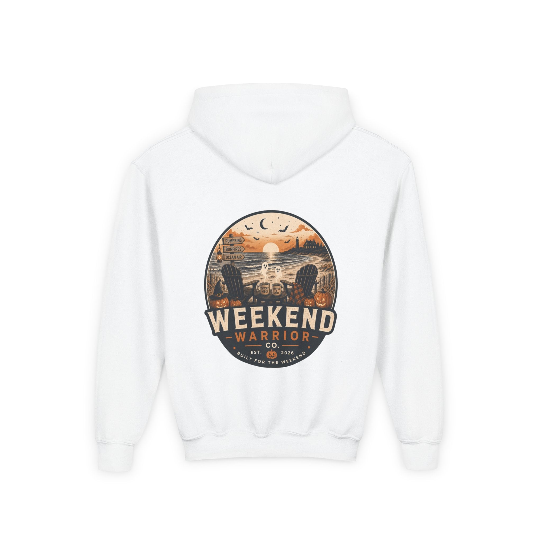 LIMITED EDITION Youth Weekend Warrior Spooky Hoodie