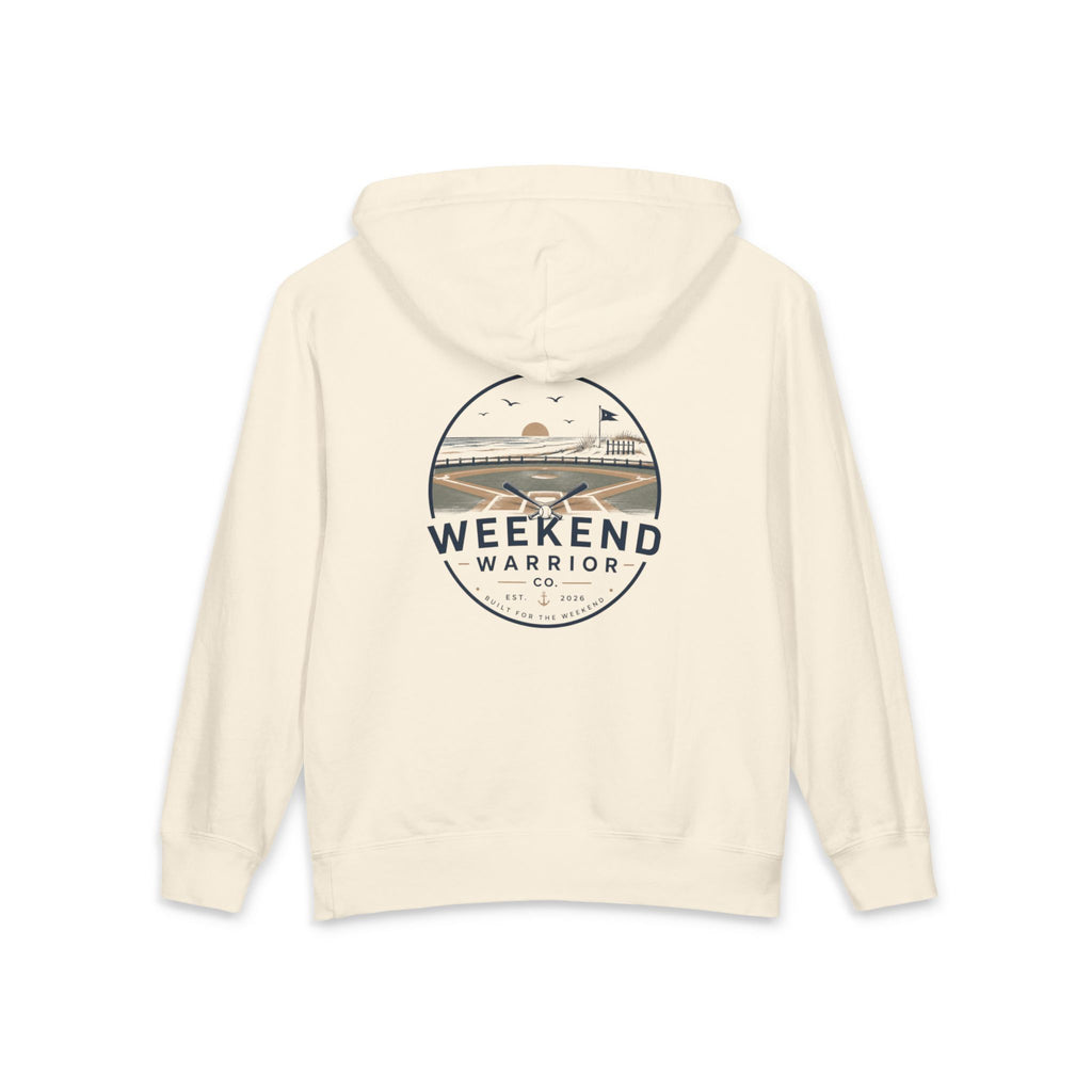 Weekend Warrior Youth Hoodie — Coastal Baseball Lightweight Pullover