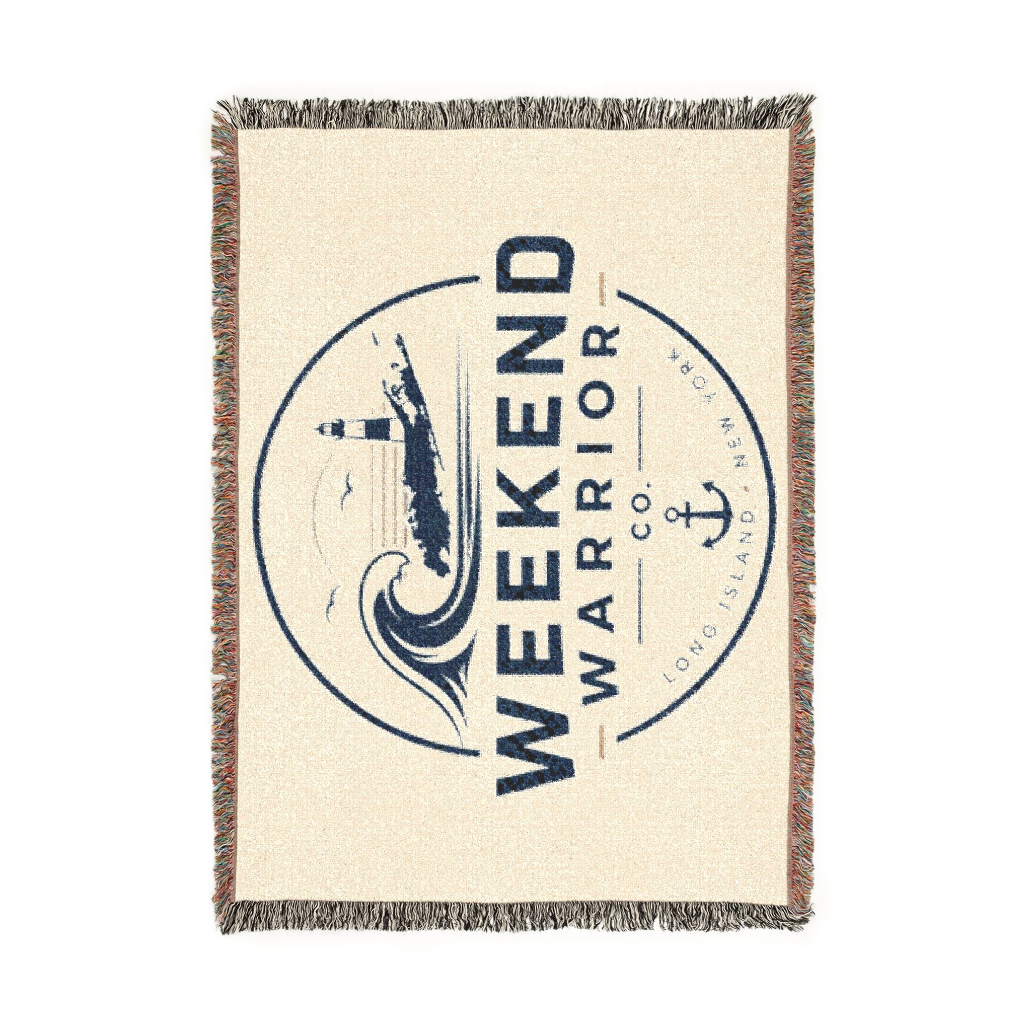 Weekend Warrior Woven Blanket — Custom OG Throw