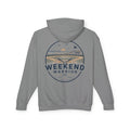 Weekend Warrior Hoodie — Coastal Baseball Graphic Hooded Sweatshirt