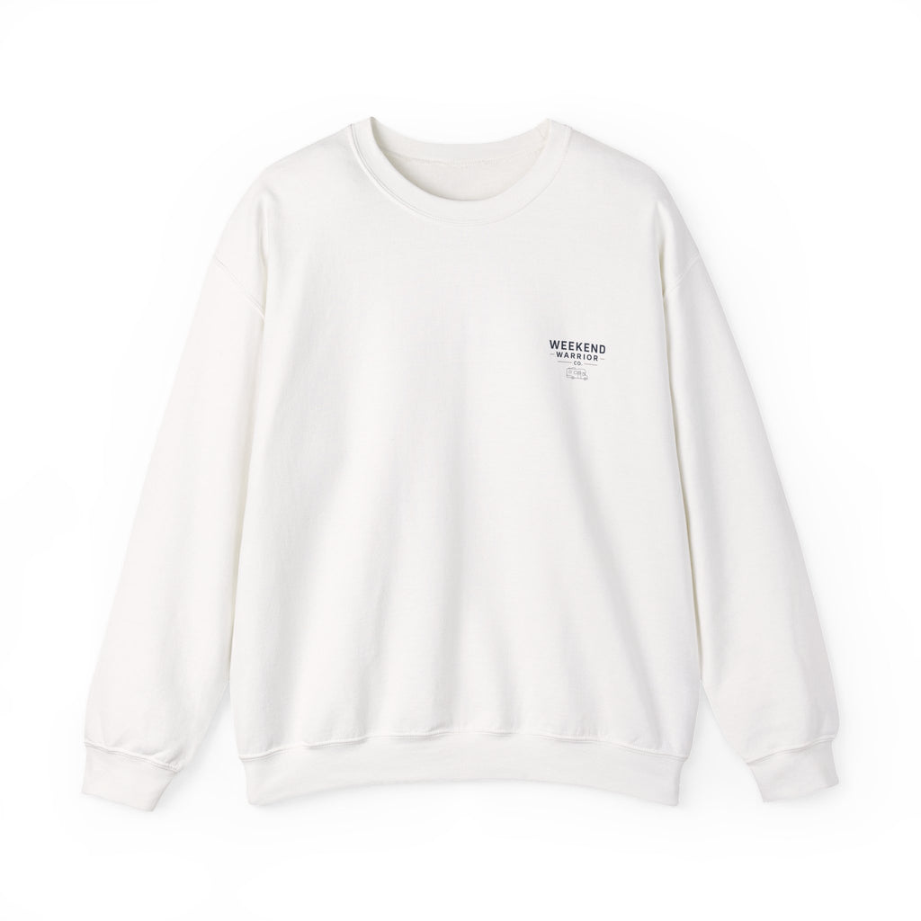 Weekend Warrior Sweatshirt – Camping Graphic Crewneck