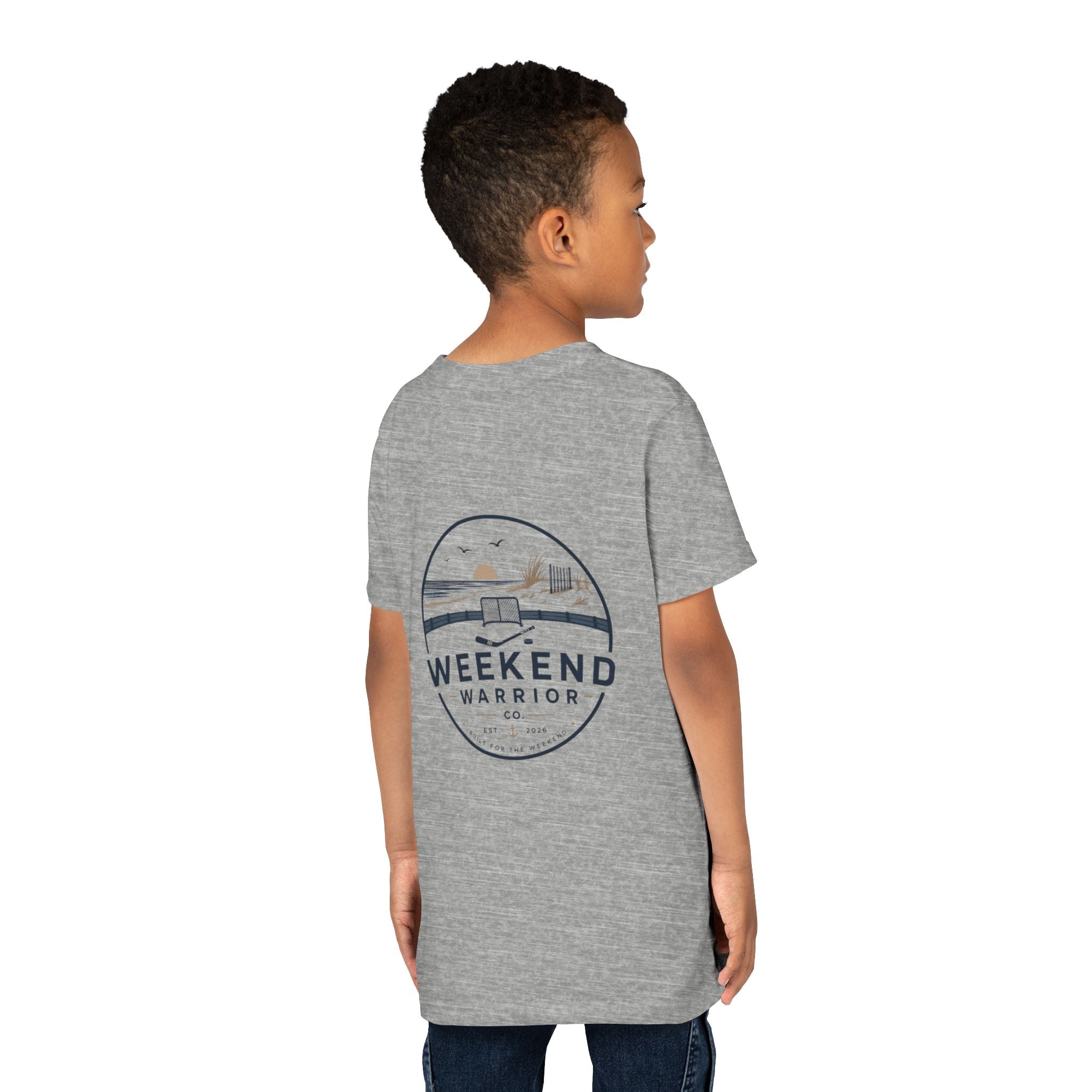 Weekend Warrior Youth Tee — Coastal Hockey Graphic Shirt