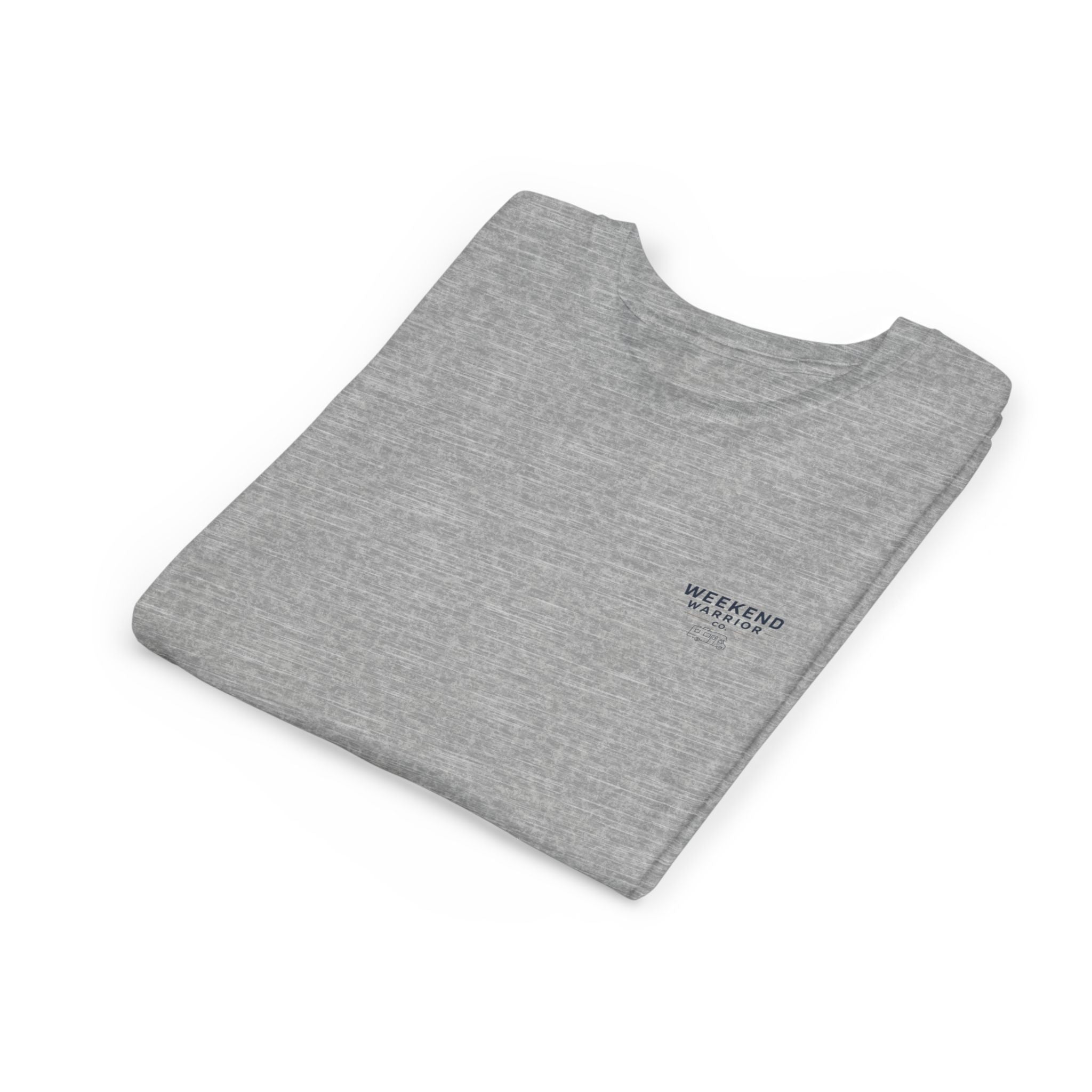 Weekend Warrior Youth Tee — Coastal Camping Shirt