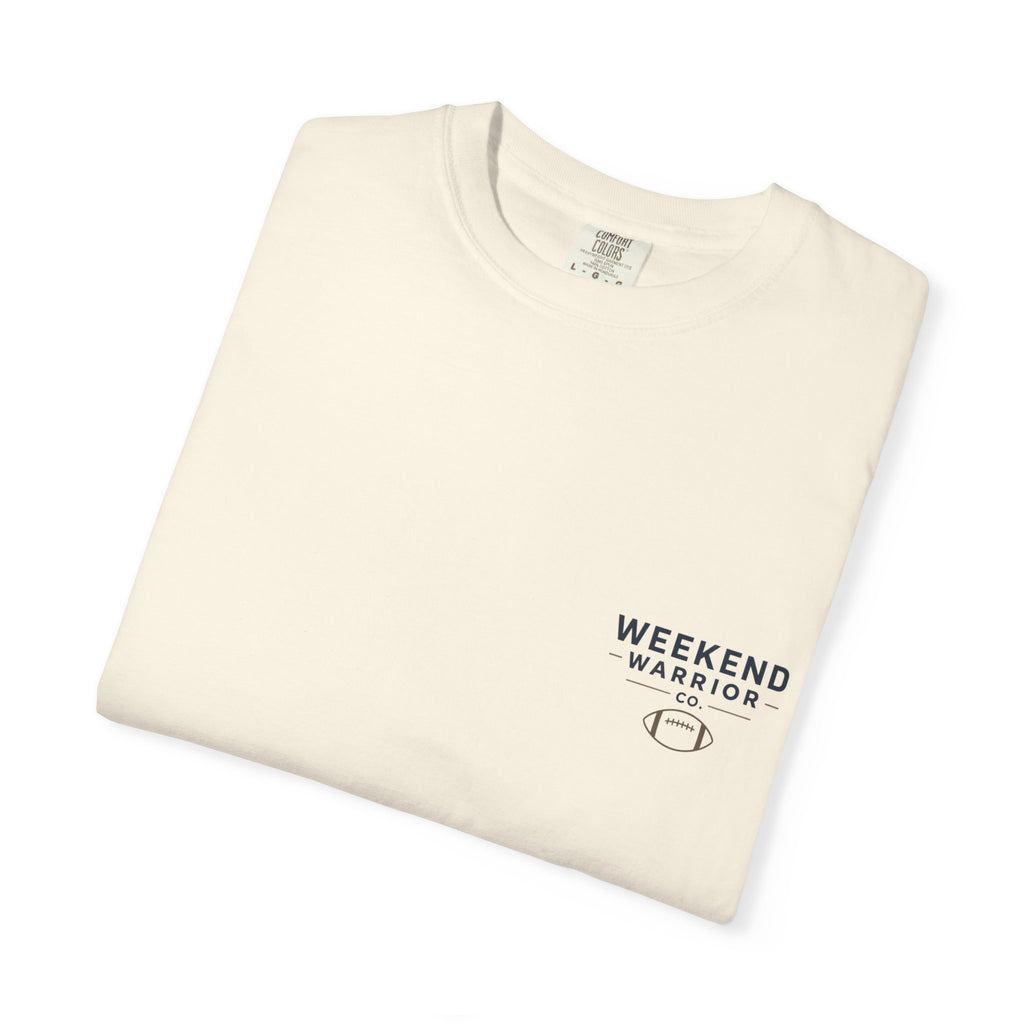 Weekend Warrior T-Shirt — Coastal Football Graphic