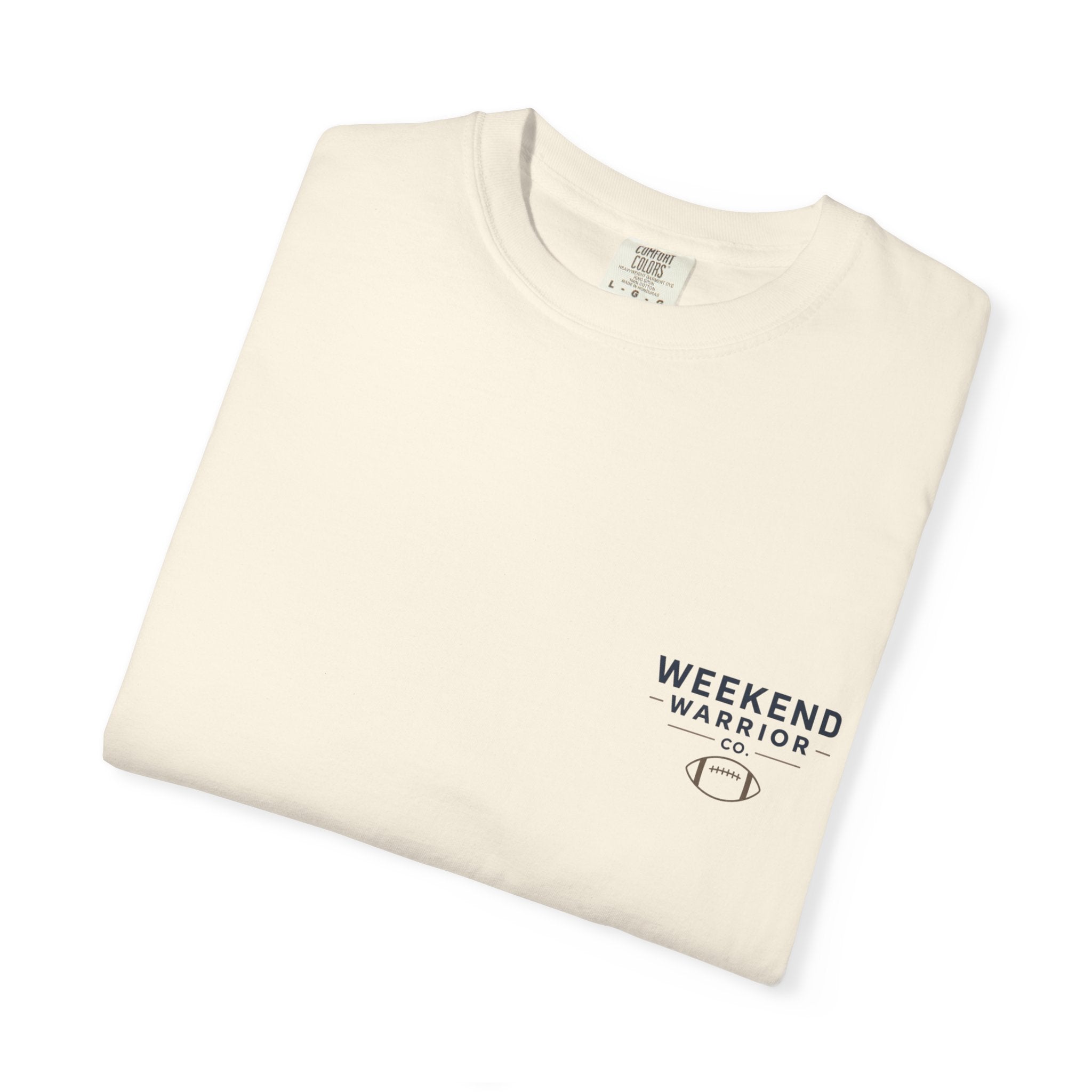 Weekend Warrior T-Shirt — Coastal Football Graphic