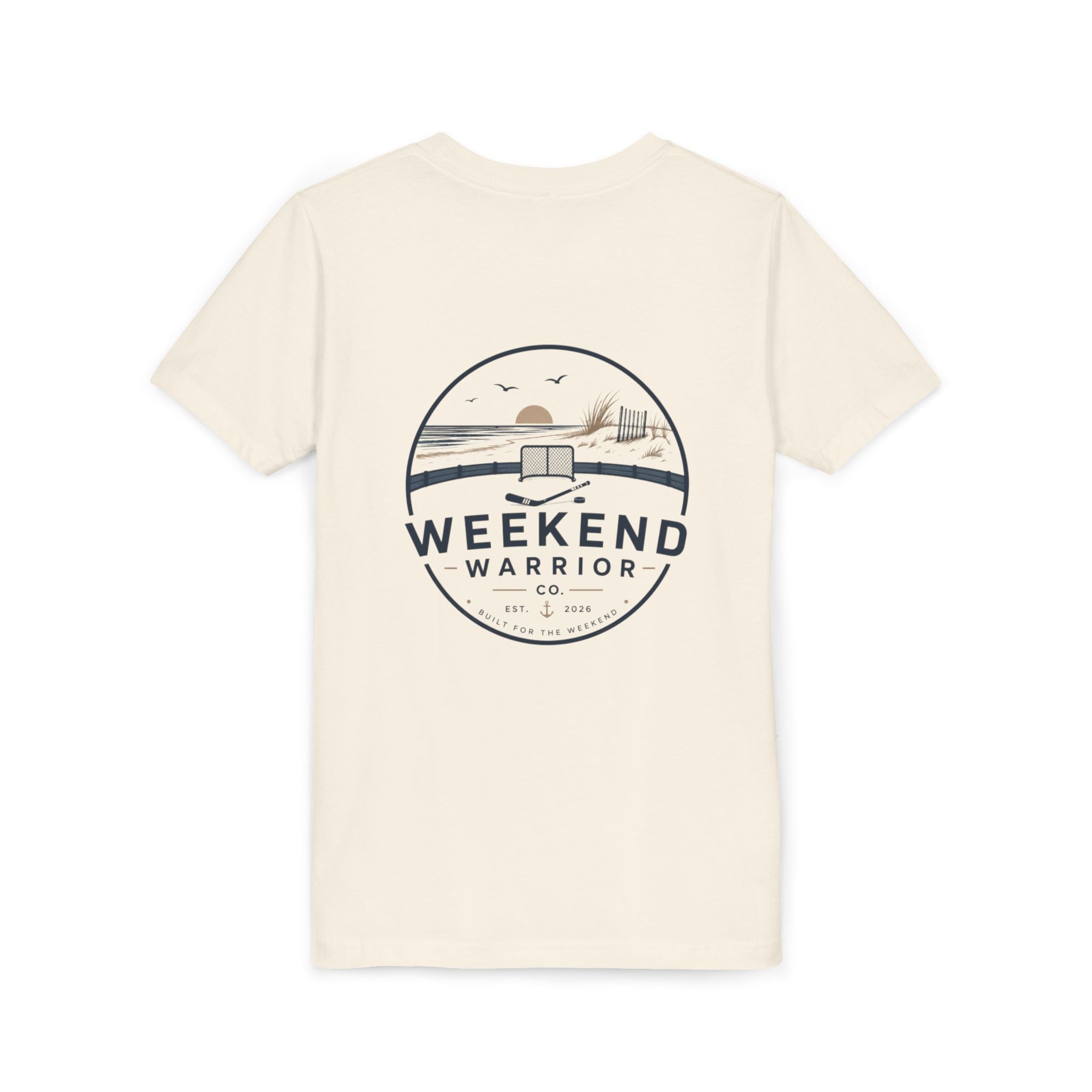 Weekend Warrior Youth Tee — Coastal Hockey Graphic Shirt