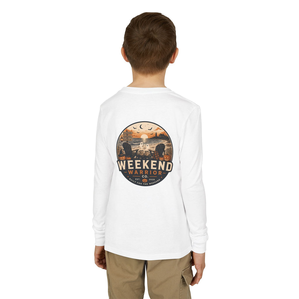 LIMITED EDITION Youth Weekend Warrior Long Sleeve Spooky  Tee