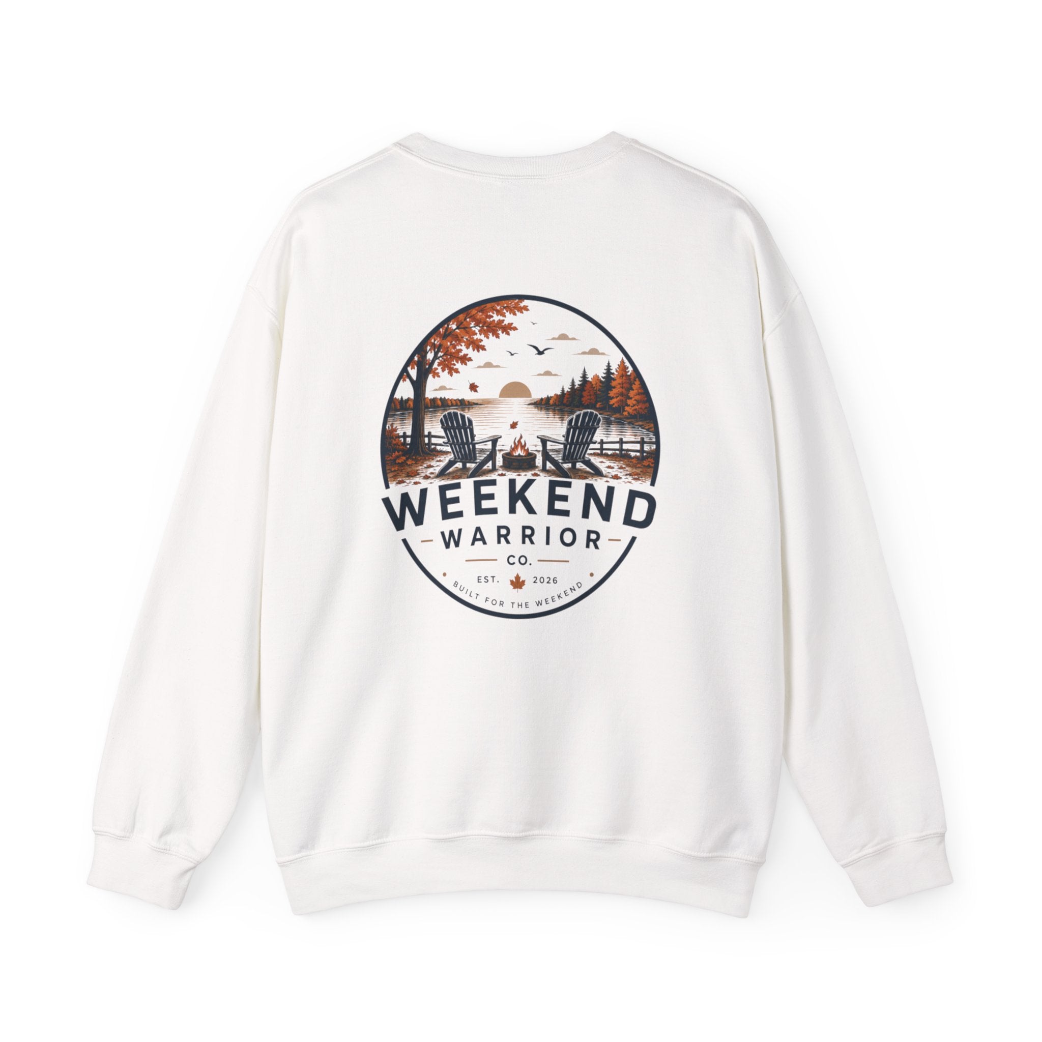 Weekend Warrior Sweatshirt — Coastal Fall Crewneck