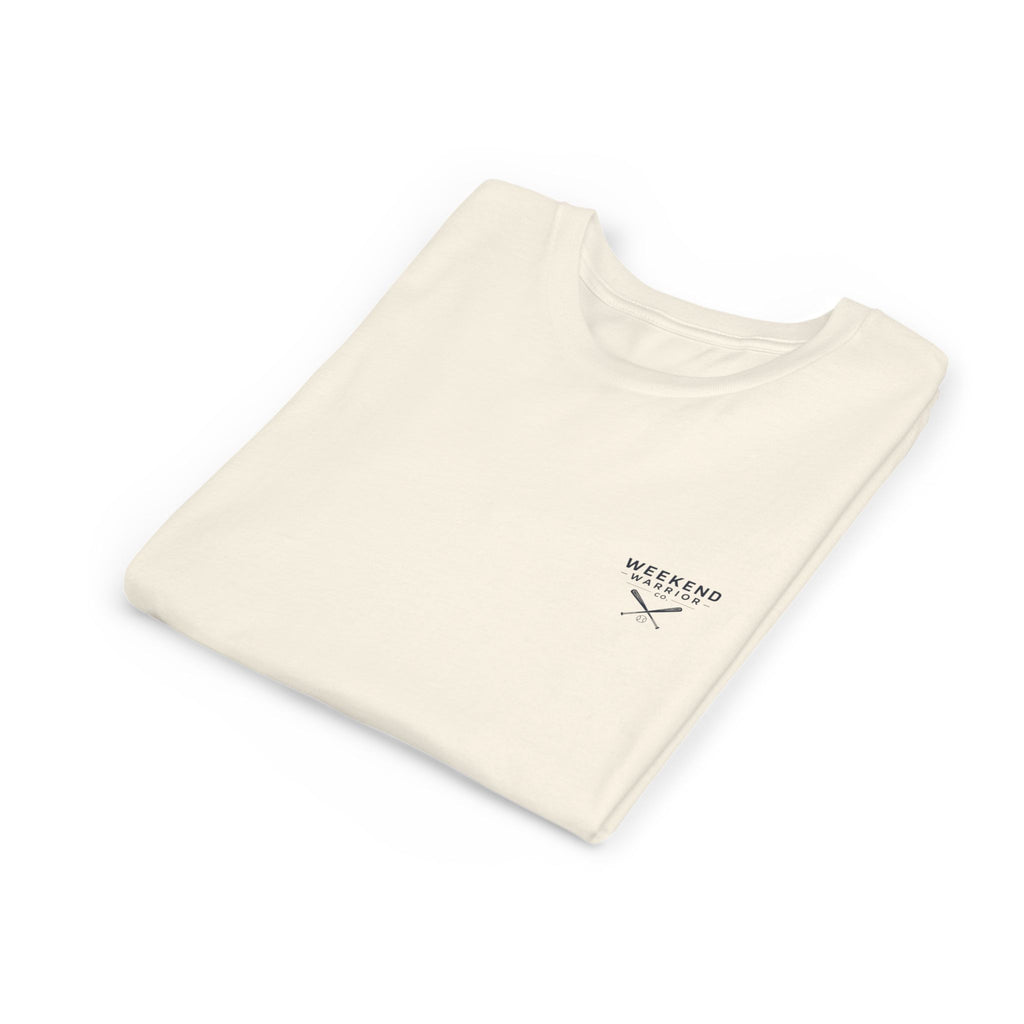 Weekend Warrior Youth Tee — Coastal Baseball Graphic Shirt