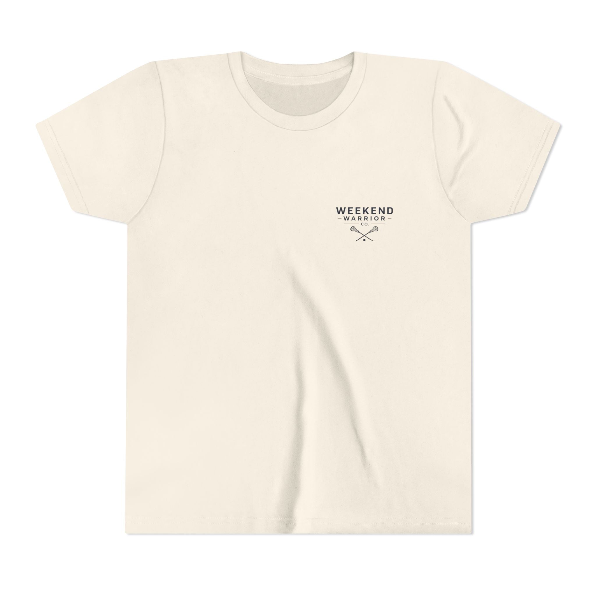 Weekend Warrior Youth Tee — Coastal LAXX Graphic Shirt