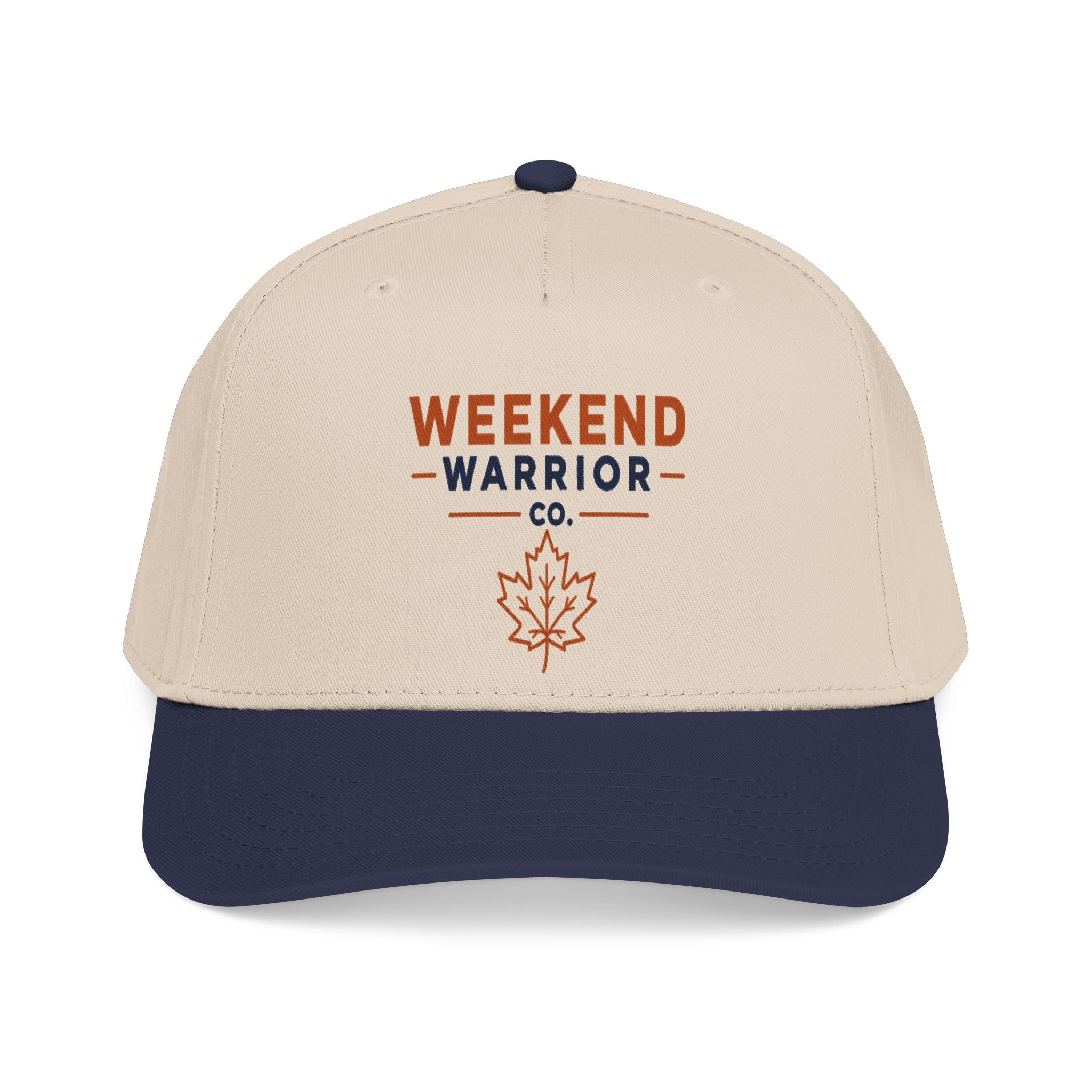 Weekend Warrior Co. Baseball Cap — Casual Two-Tone Fall Hat