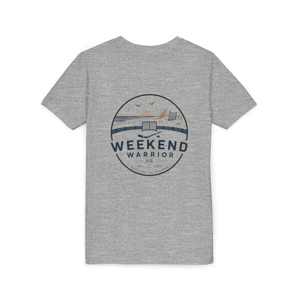 Weekend Warrior Youth Tee — Coastal Hockey Graphic Shirt