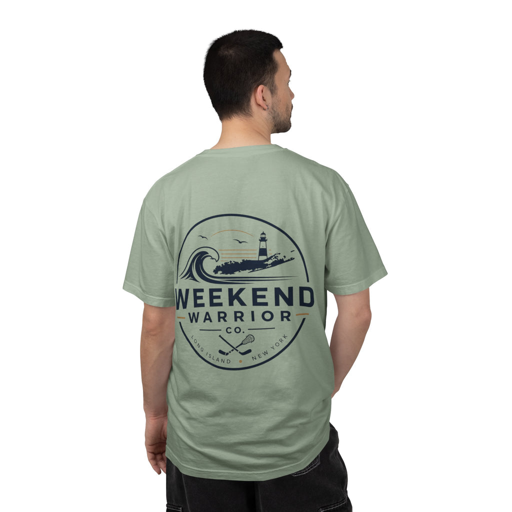 Weekend Warrior T-Shirt — Coastal Lighthouse Graphic