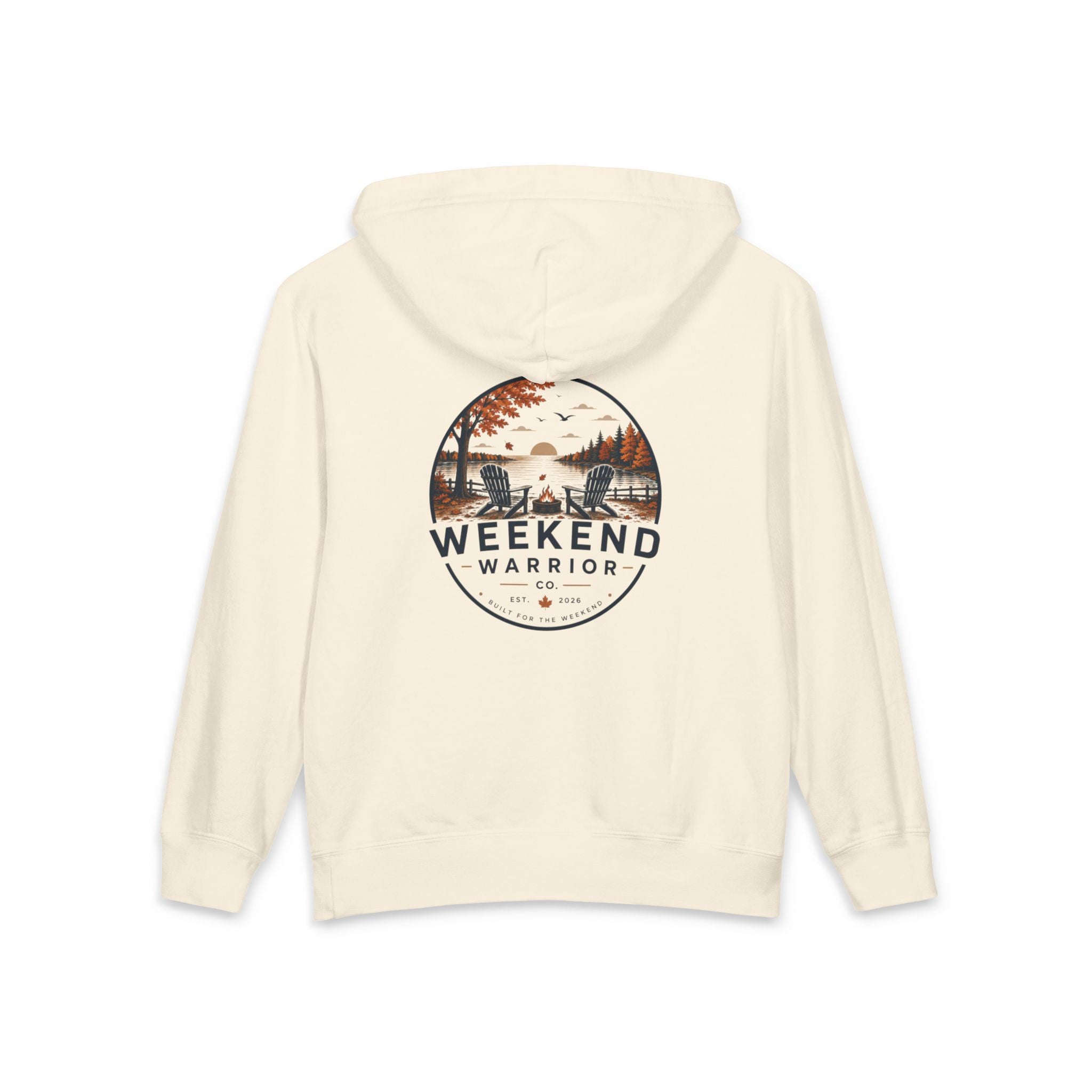 Weekend Warrior Youth Hoodie — Coastal Fall Sweatshirt