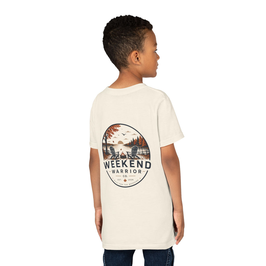 Weekend Warrior Youth Tee — Coastal Fall Shirt