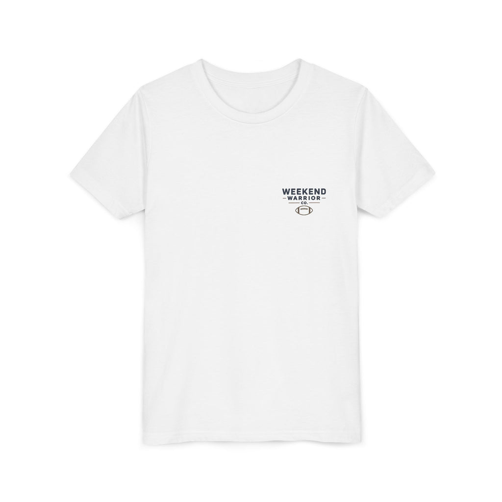 Weekend Warrior Youth Tee — Coastal Football Shirt