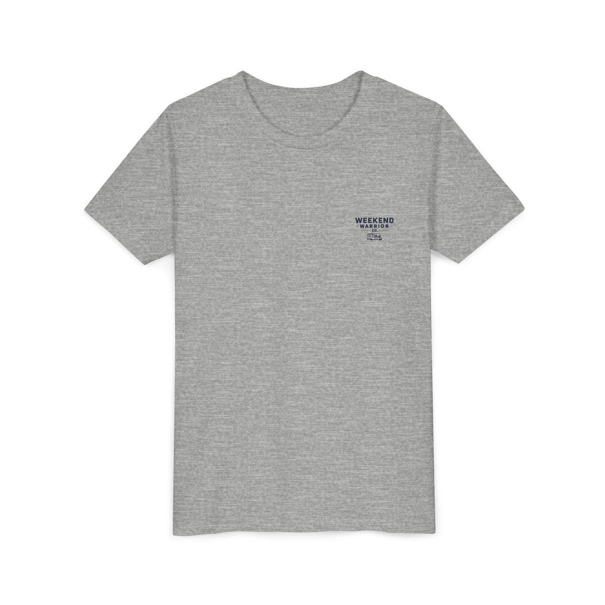 Weekend Warrior Youth Tee — Coastal Camping Shirt