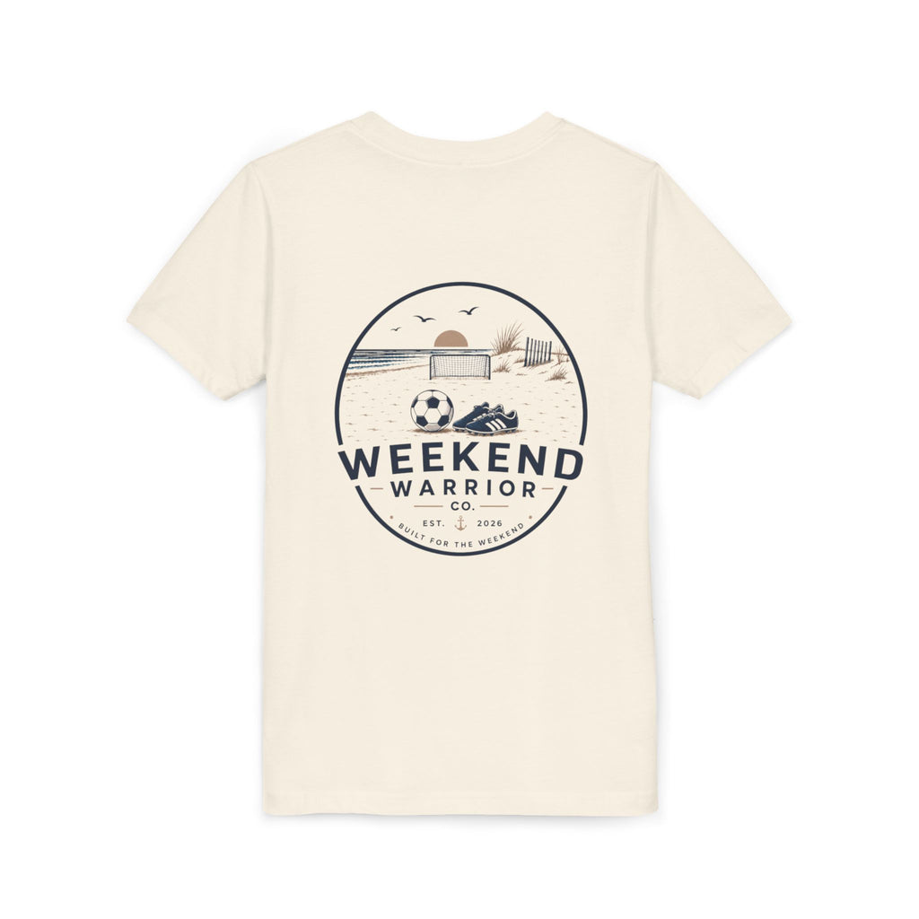Weekend Warrior Youth Tee — Coastal Soccer Shirt