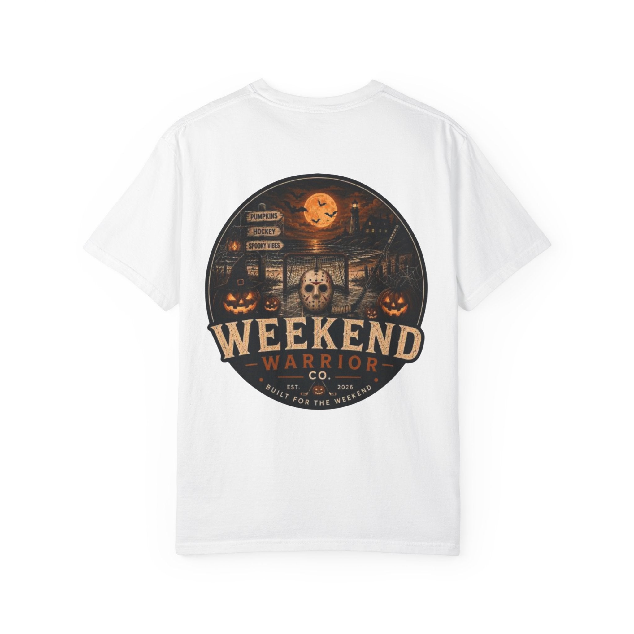 LIMITED EDITION Weekend Warrior Spooky Hockey T-Shirt