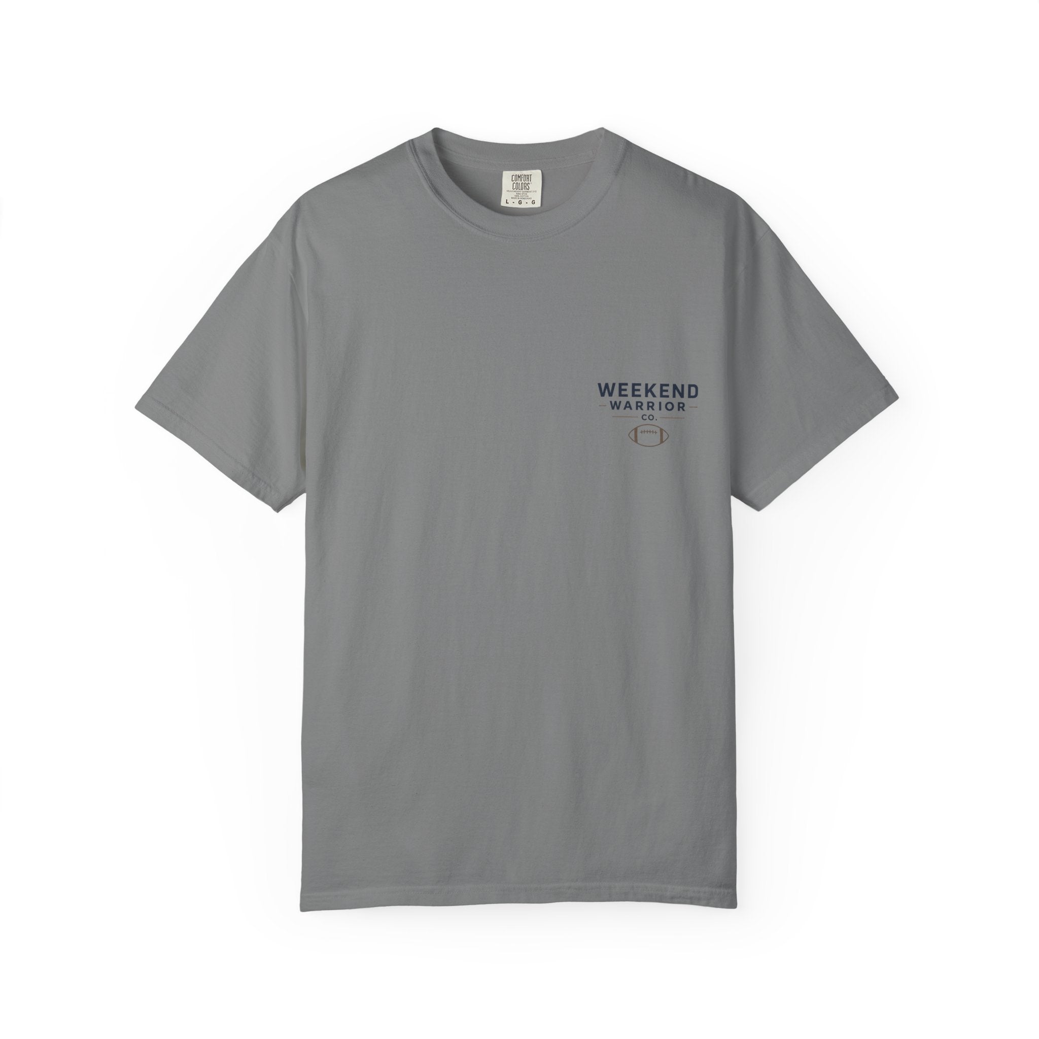 Weekend Warrior T-Shirt — Coastal Football Graphic