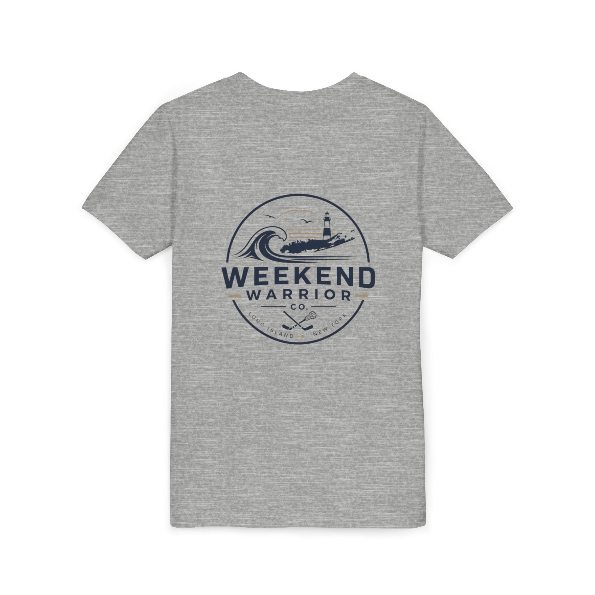 Weekend Warrior Youth Tee — Coastal Lighthouse Surf Graphic Shirt