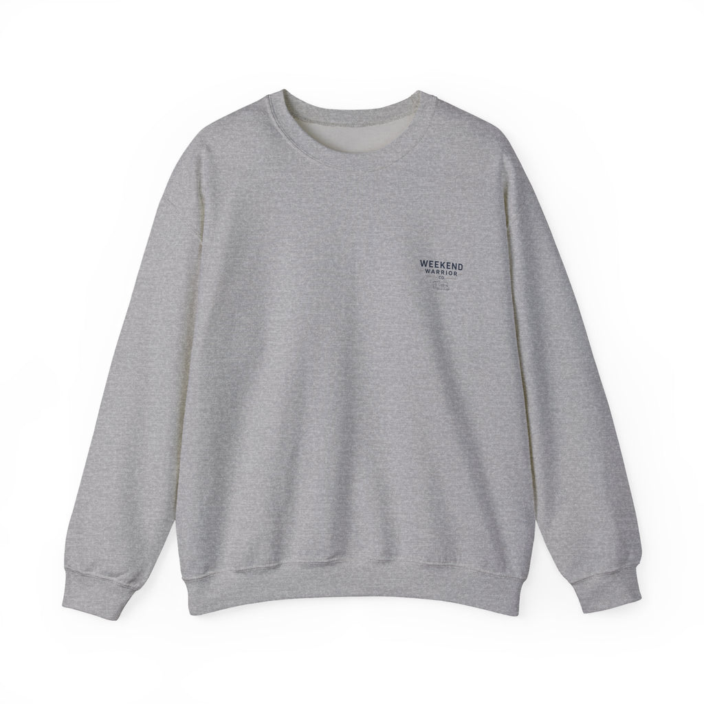 Weekend Warrior Sweatshirt – Camping Graphic Crewneck