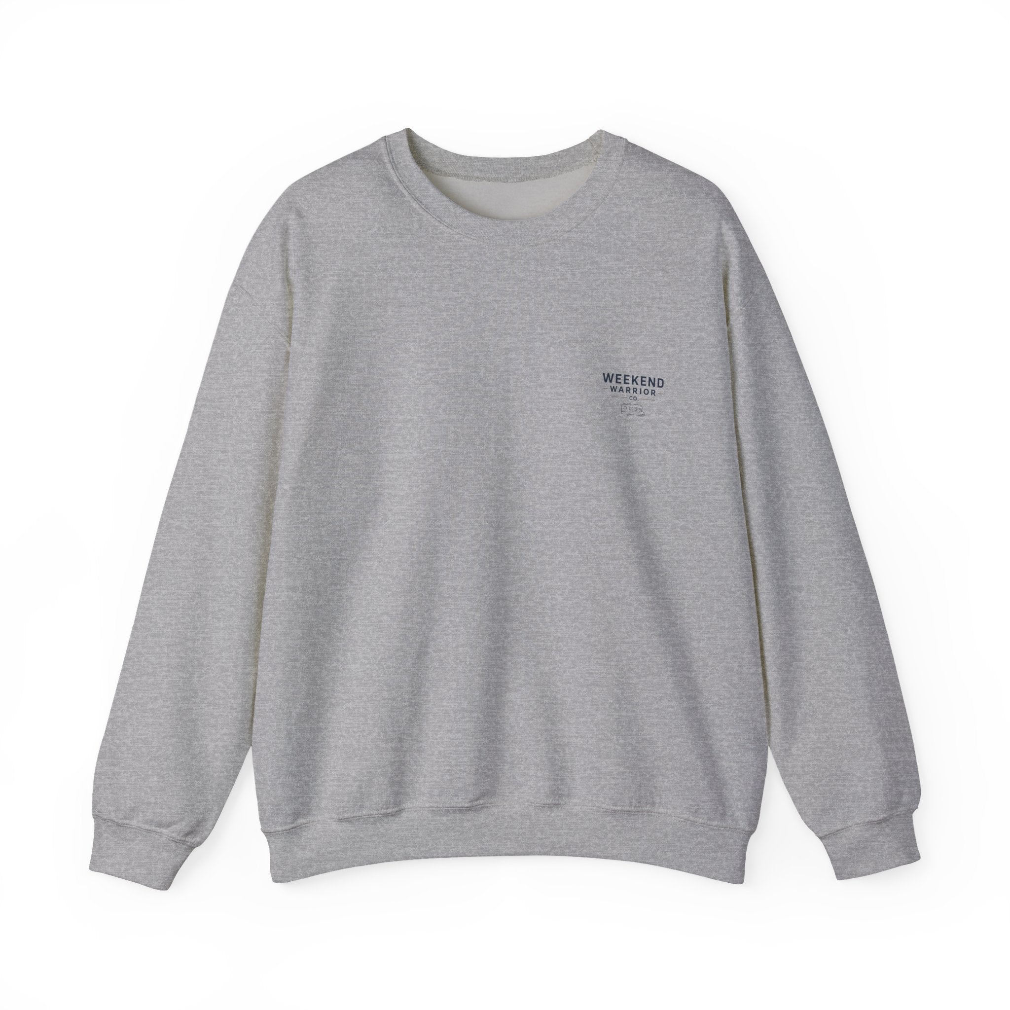 Weekend Warrior Sweatshirt – Camping Graphic Crewneck